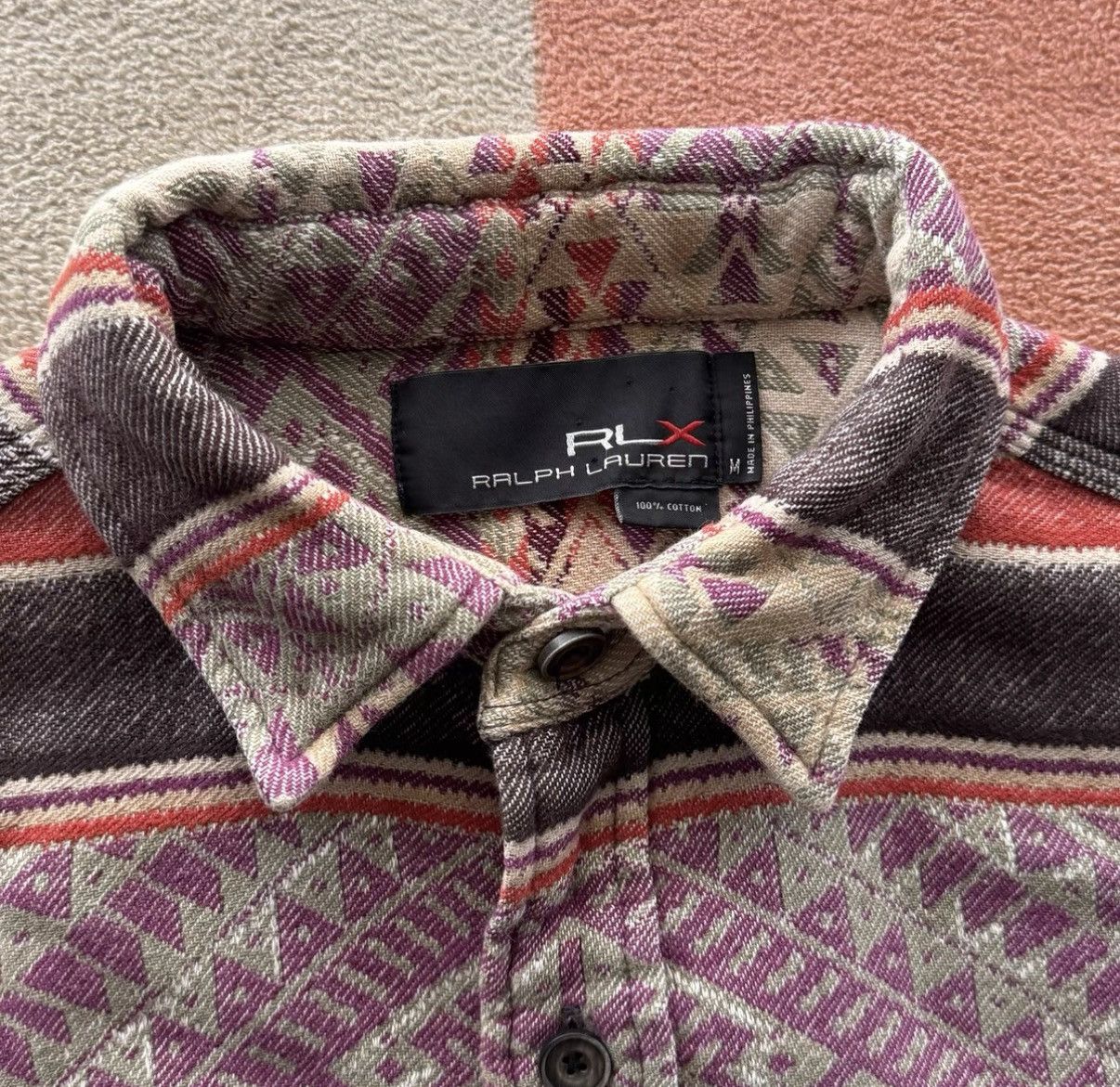 Polo Ralph Lauren Ralph Lauren Polo RLX Southwestern Heavy Shirt K22 Size US M / EU 48-50 / 2 - 4 Thumbnail