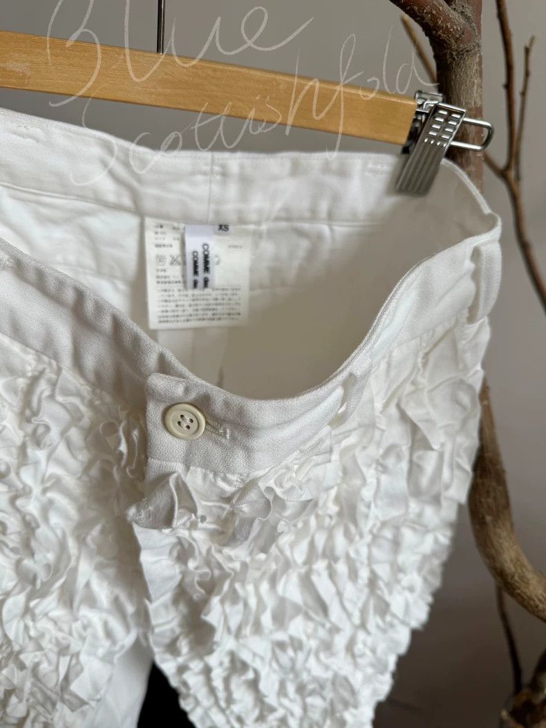Comme des Garcons Comme Des Garcons size XS Lace white jeans Size 23" - 7 Thumbnail