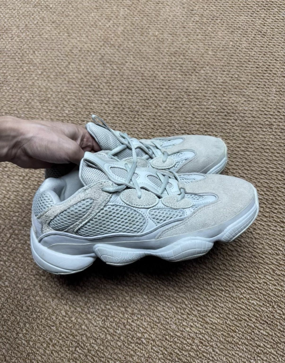 Adidas Adidas Yeezy 500 Salt, Style Code EE7287 K37 Size US 8 / EU 41 - 7 Thumbnail