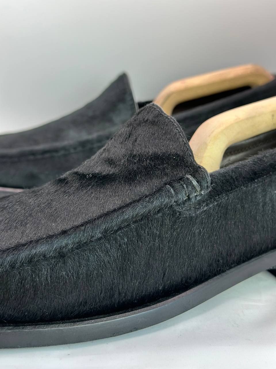 Russell & Bromley Russell & Bromley Pony Hair Loafers Black Shoes Made Italy Size US 9.5 / EU 42-43 - 6 Thumbnail