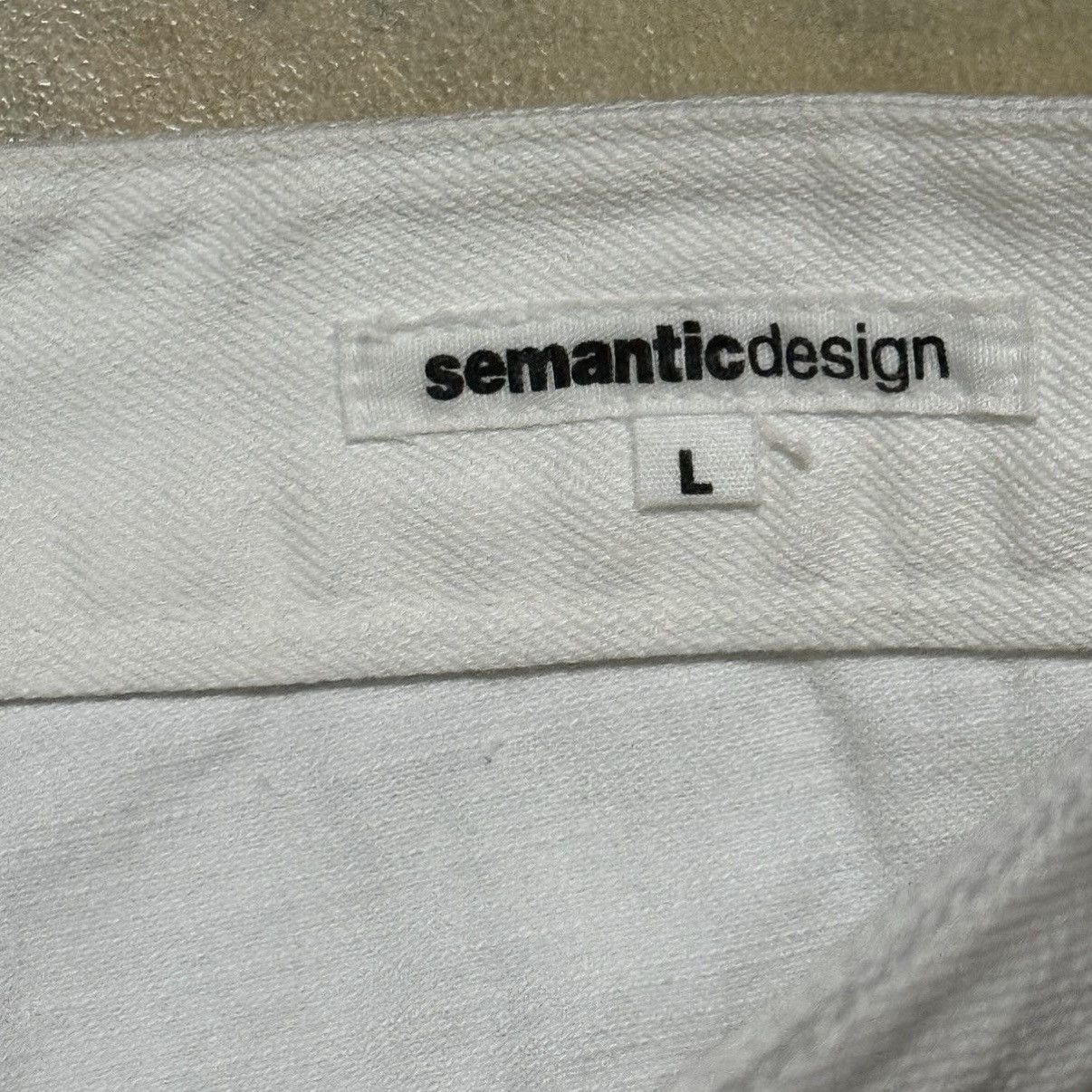 semanticdesign Semantic Design Flare Bootcut Rare Denim Jeans Size US 33 - 8 Thumbnail