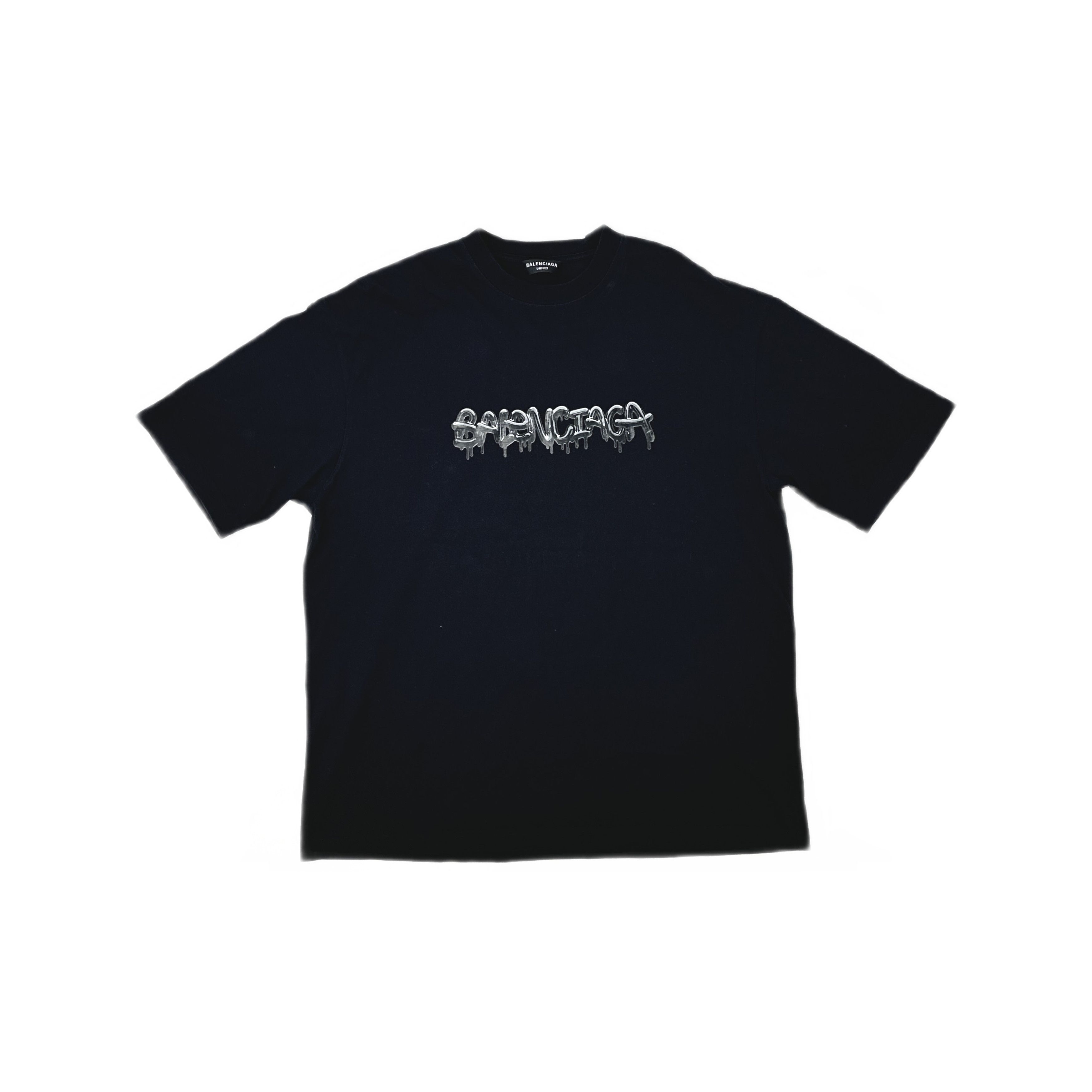 Balenciaga Balenciaga Slime Logo T-Shirt Size L Size US L / EU 52-54 / 3 - 1 Thumbnail