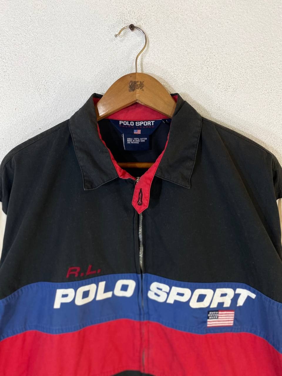 Polo Ralph Lauren vintage polo sport ralph lauren nice design jacket Size US L / EU 52-54 / 3 - 2 Thumbnail