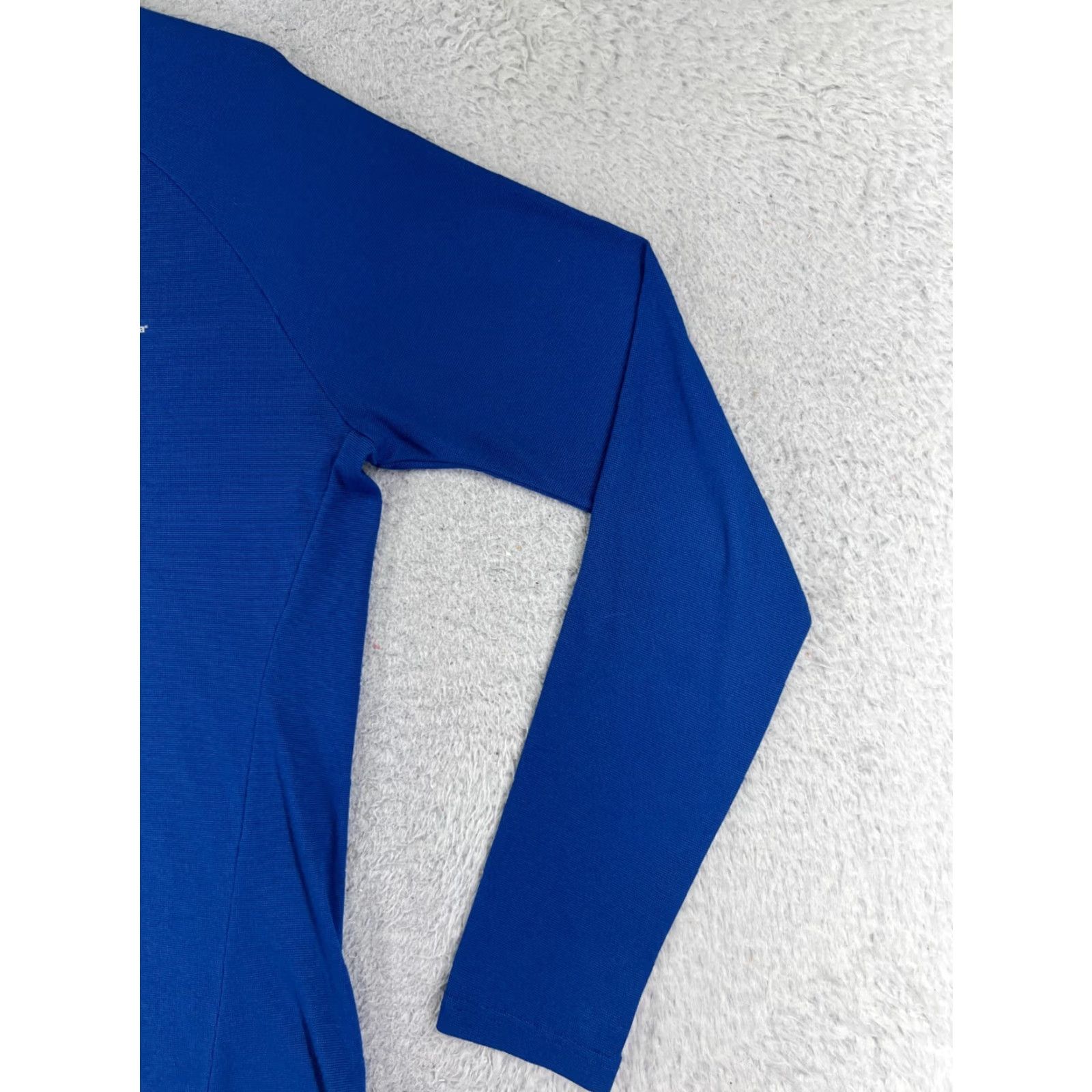 Patagonia Patagonia Shirt Men Medium Blue Long Sleeve Crew Neck Polyester Waffle Knit Logo All Seasons USA Men’s M Size US M / EU 48-50 / 2 - 2 Thumbnail