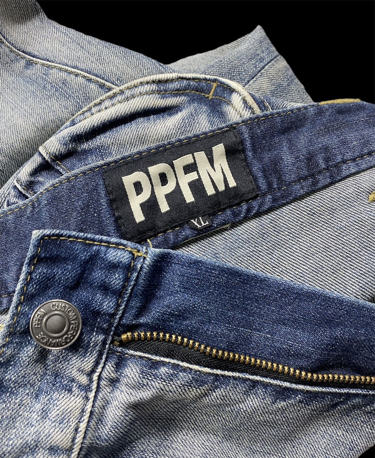 Hysteric Glamour × PPFM Extremely Aysmetrical Curves Denim By PPFM Size US 34 / EU 50 - 7 Thumbnail