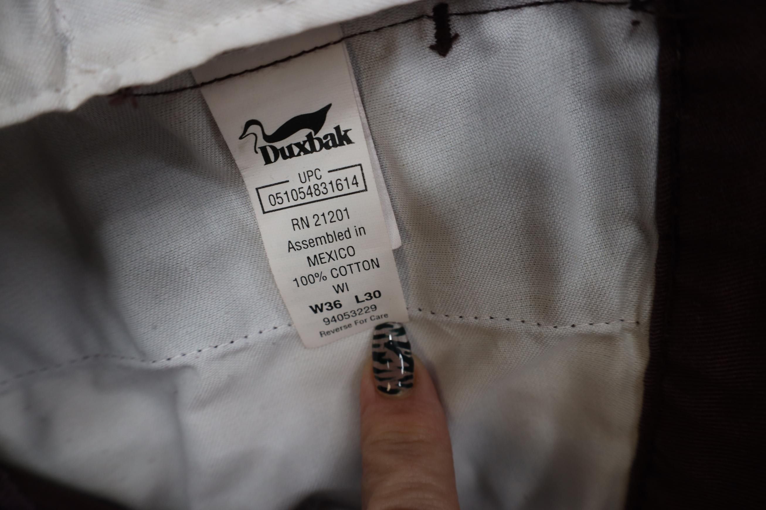 Vintage Vintage 90s Streetwear Wide Leg Chino Pants Cotton Maroon Size US 36 / EU 52 - 7 Thumbnail