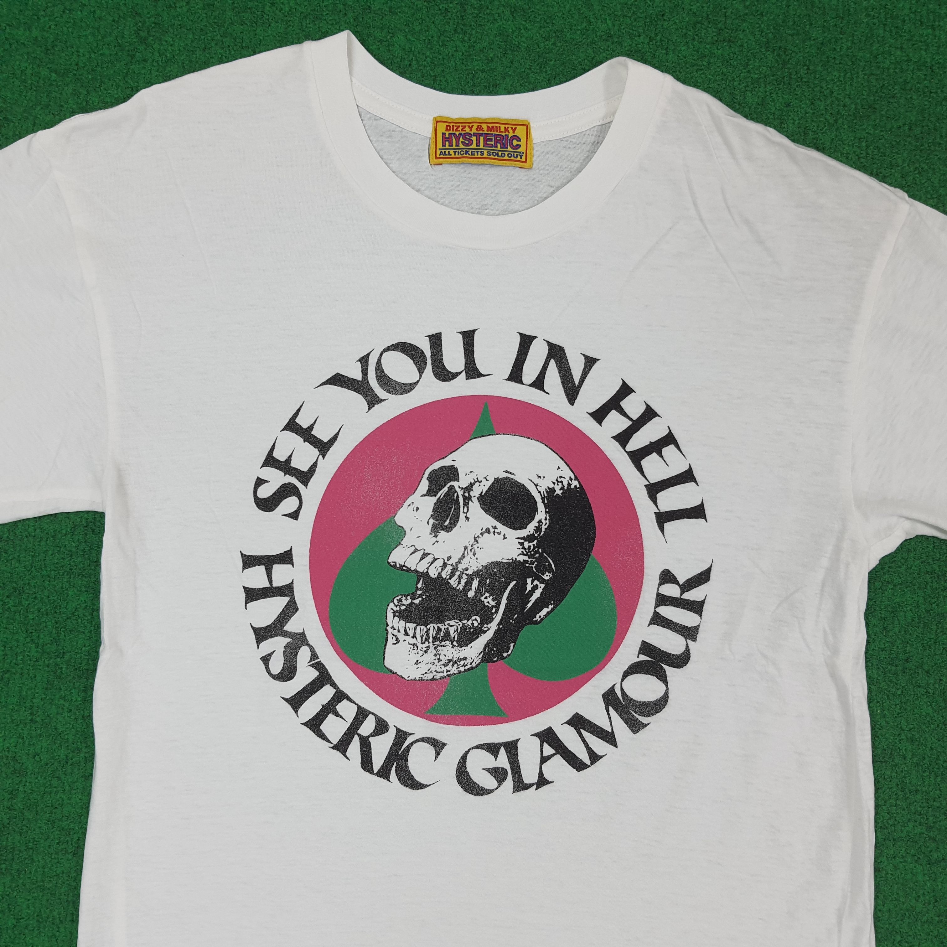 Hysteric Glamour Vintage Hysteric Glamour Japan Streetwear Tshirt C239N32 Size US S / EU 44-46 / 1 - 2 Thumbnail