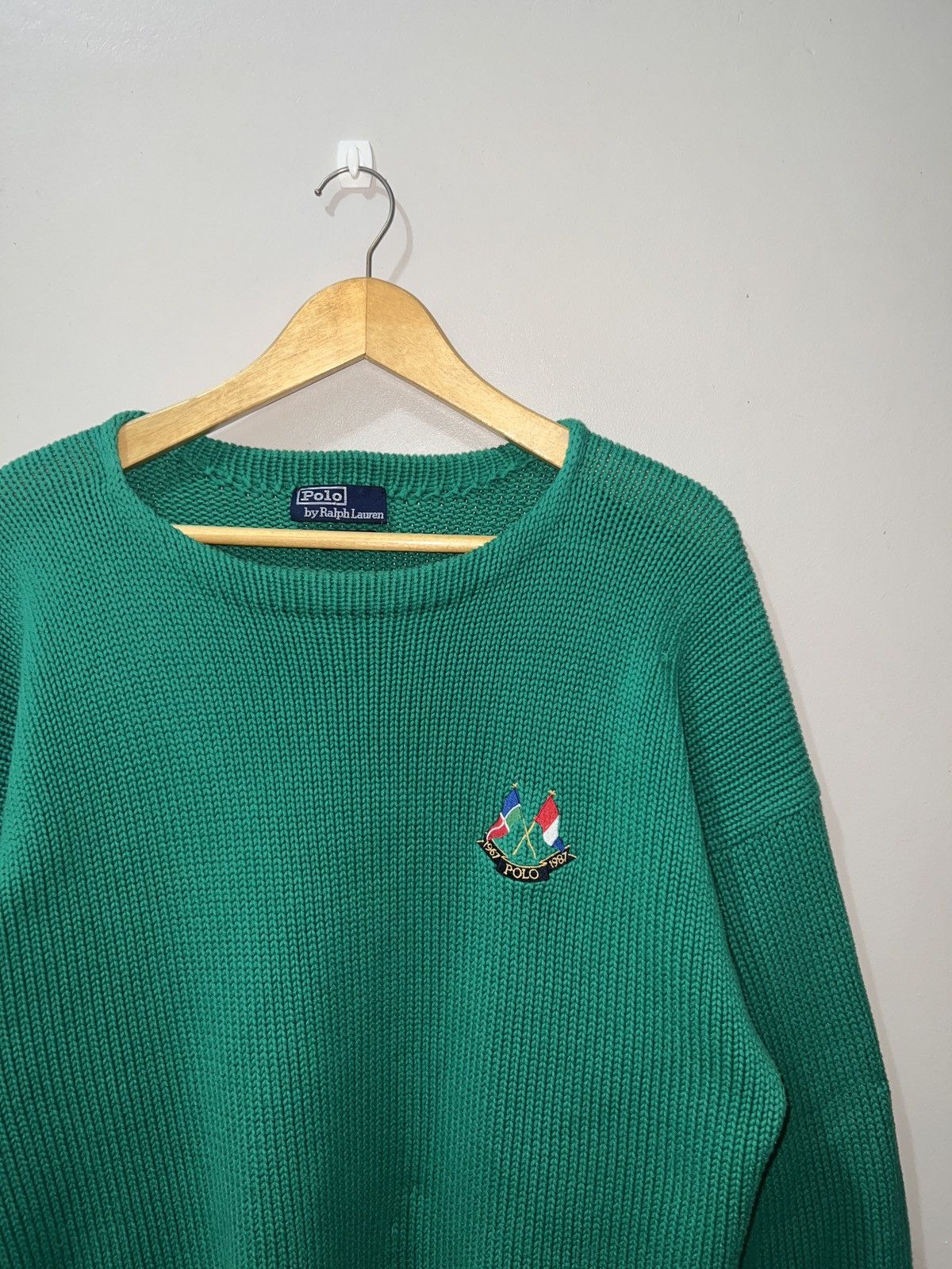 Polo Ralph Lauren Polo Ralph Lauren Vintage Rare Knitwear Size US XXL / EU 58 / 5 - 2 Thumbnail