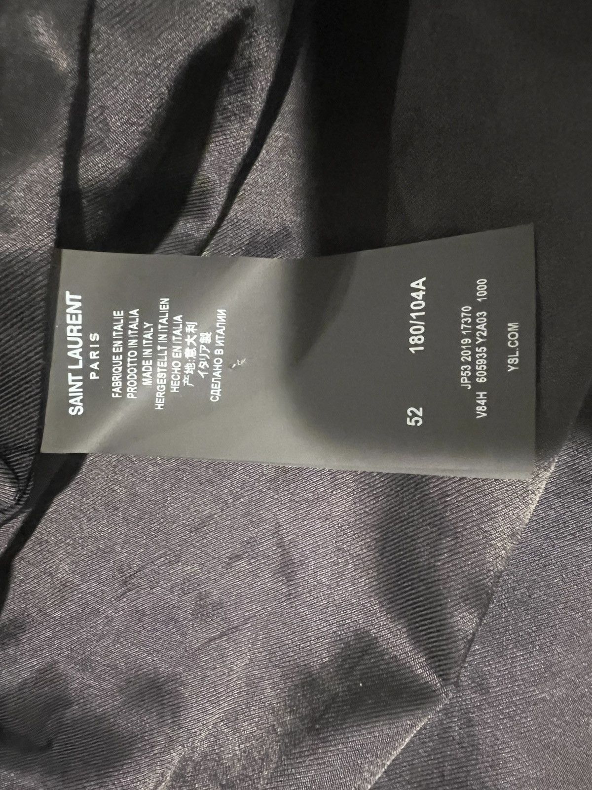 Saint Laurent Paris Saint Laurent teddy jacket . 52/L. $2500 Size US L / EU 52-54 / 3 - 6 Thumbnail