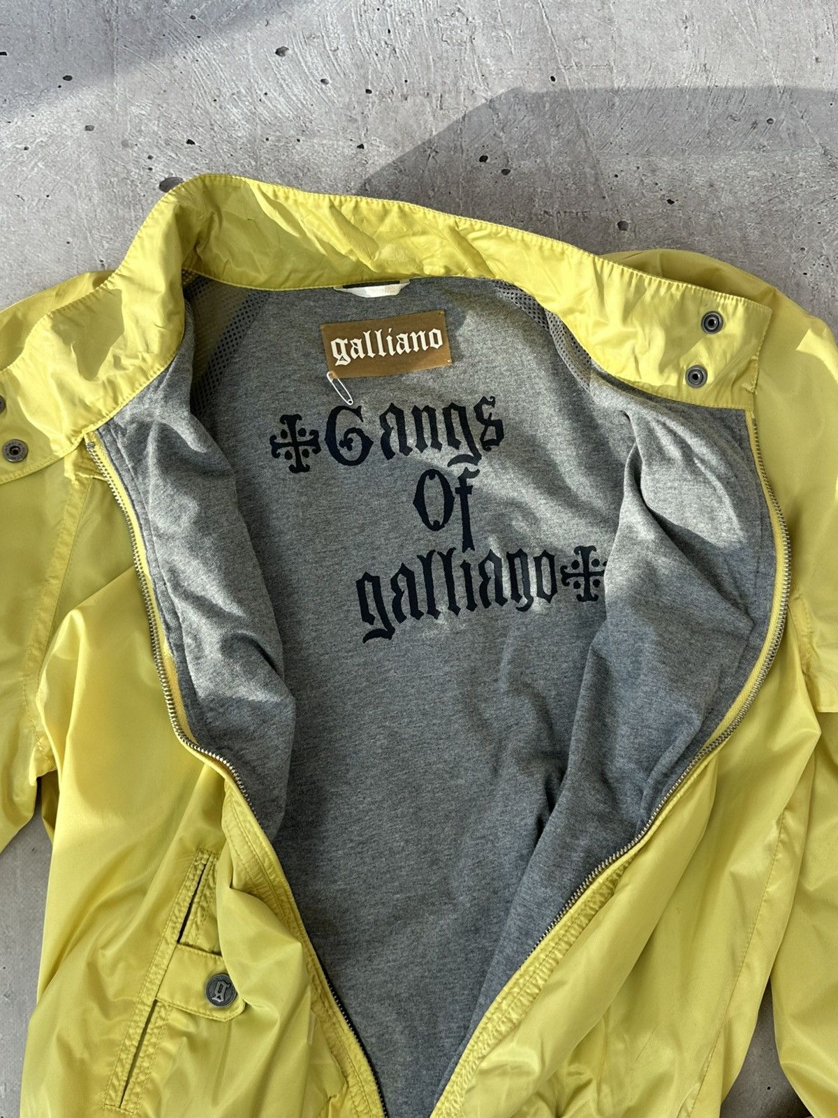 John Galliano John Galliano Vintage Yellow Gangs of Galliano Womens Jacket Size M / US 6-8 / IT 42-44 - 21 Thumbnail