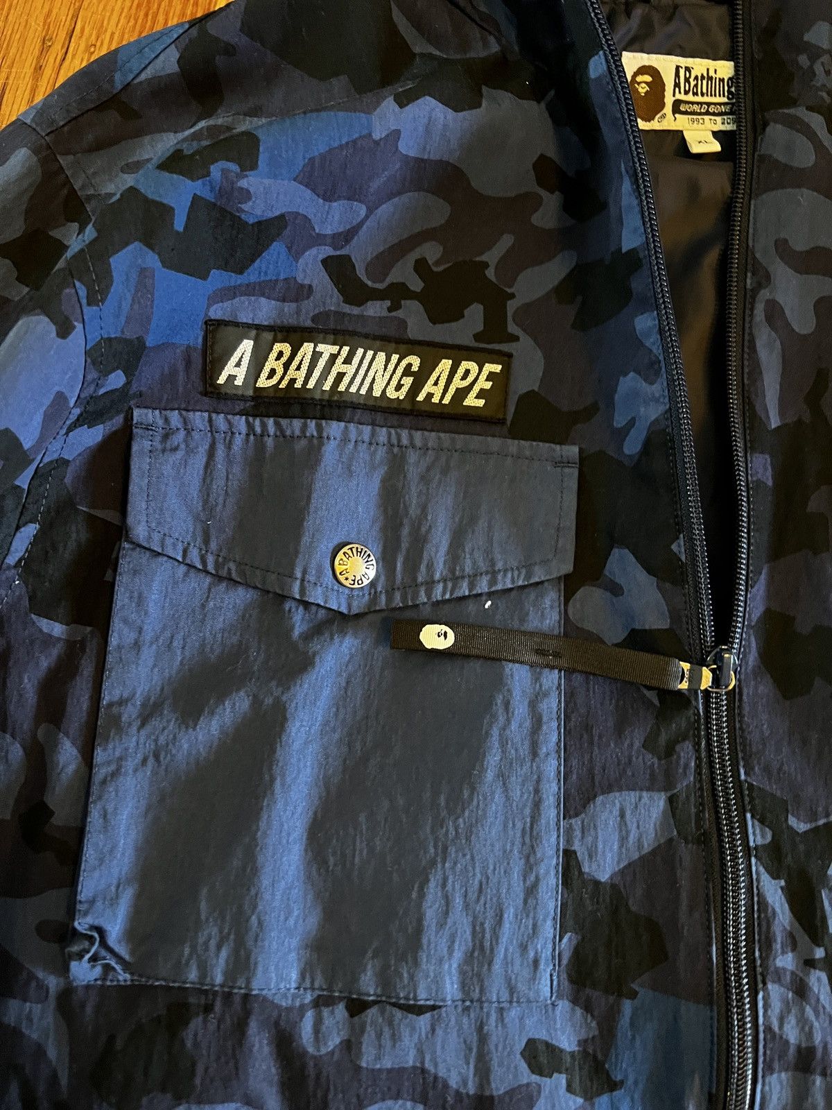 Bape SAND CAMO MILITARY RELAXED FIT FULL ZIP MASK HOODIE Size US XL / EU 56 / 4 - 3 Thumbnail