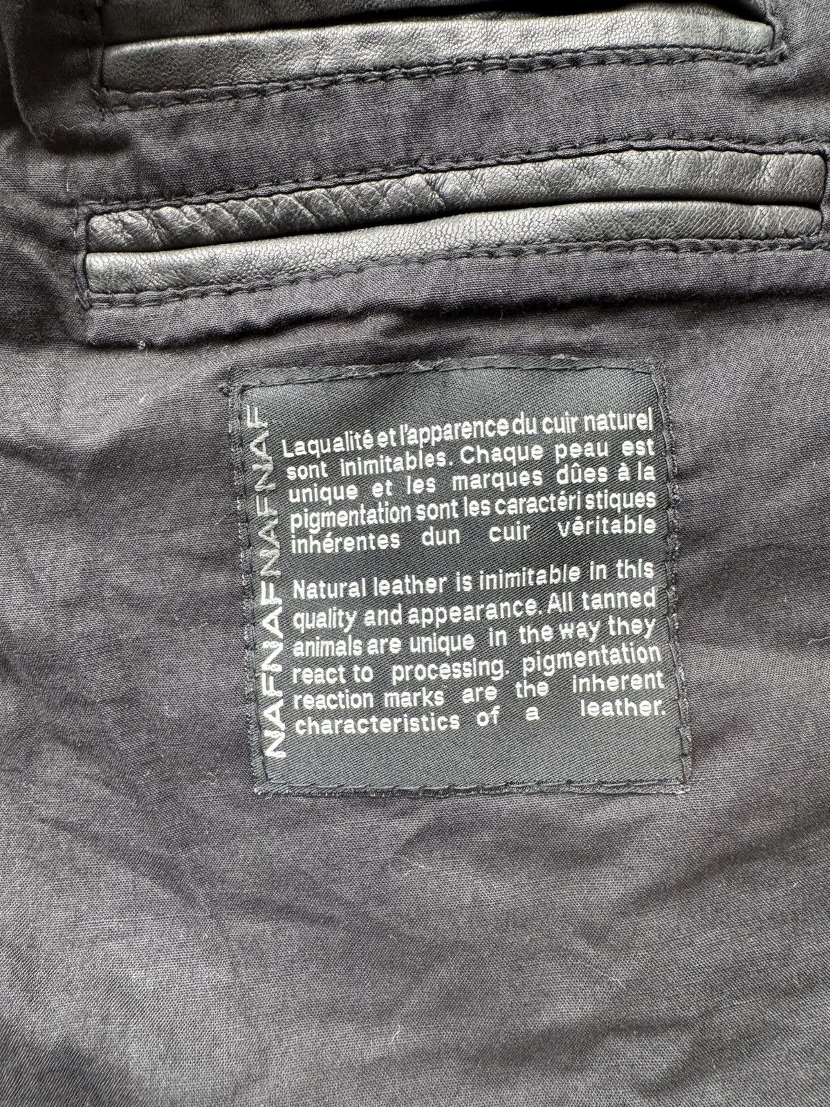 Genuine Leather Vintage Lamb Leather Biker Jacket Size S / US 4 / IT 40 - 6 Thumbnail