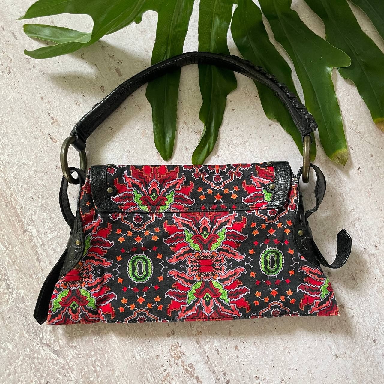 Just Cavalli VINTAGE Y2K JUST CAVALLI CUTE FLOWERS PATTERN MINI BAG Size ONE SIZE - 3 Thumbnail