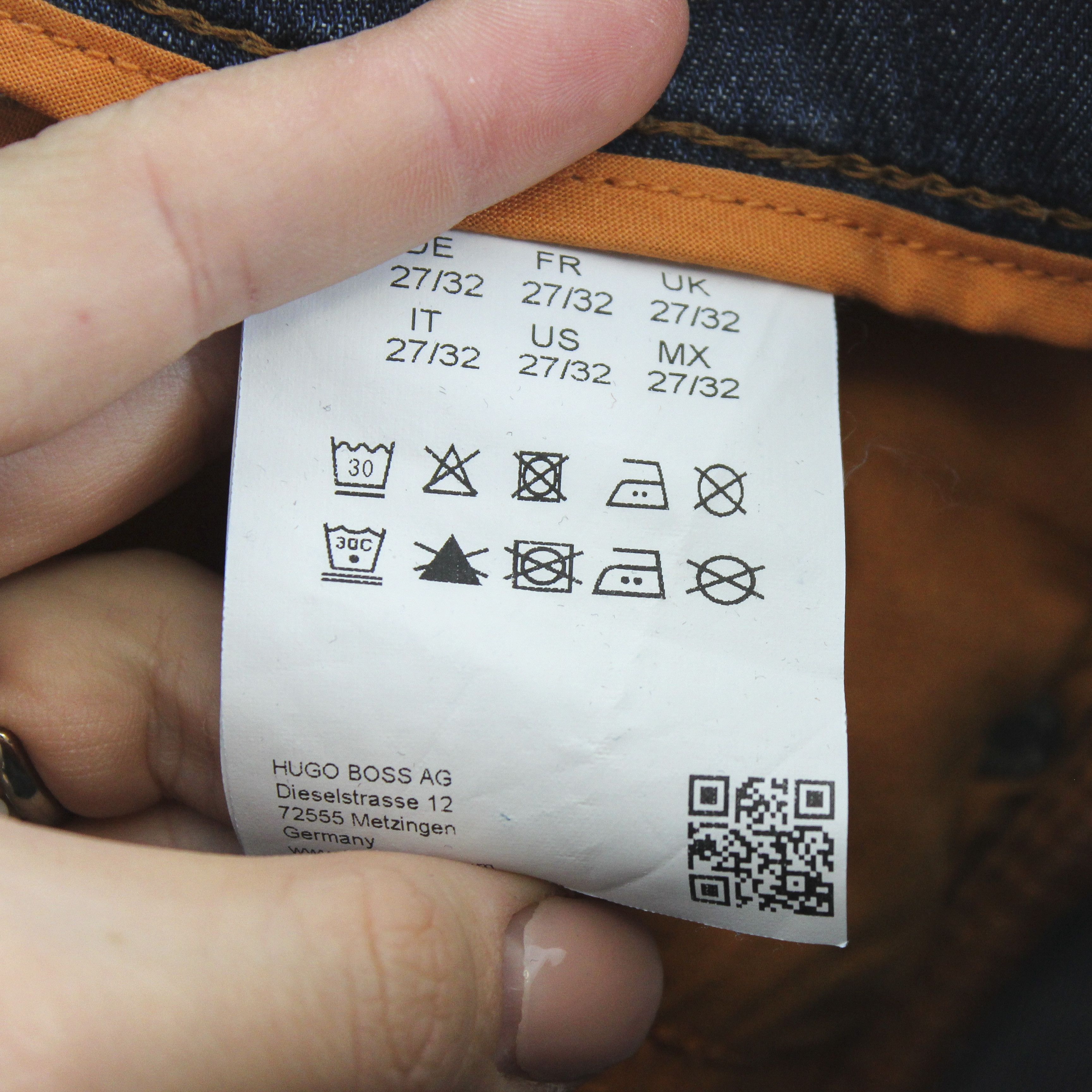 Hugo × Hugo Boss × Japanese Brand Lunja 2 Women W27 L32 Indigo Jeans Raw Pants Trousers Blue Size 27" / US 4 / IT 40 - 7 Thumbnail