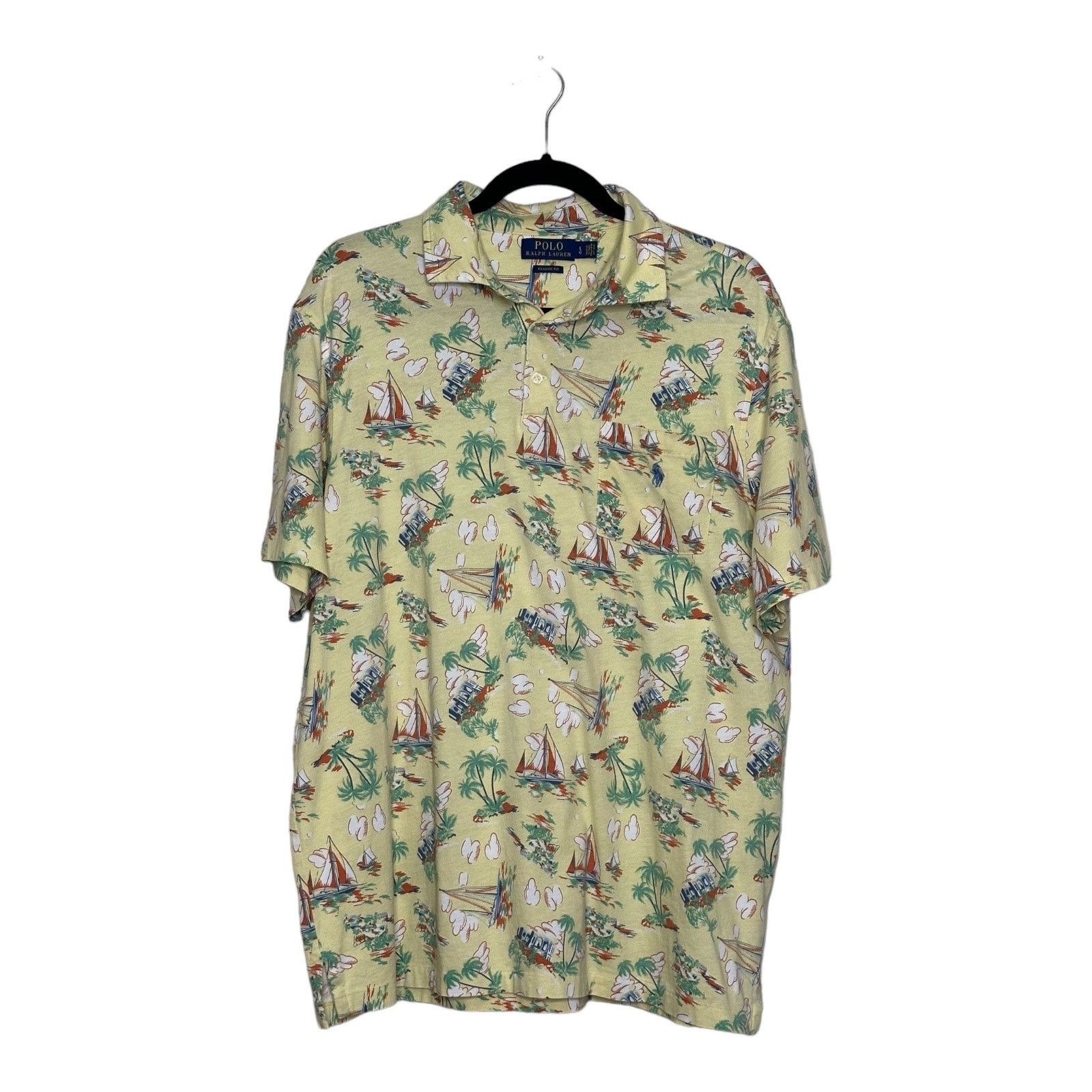 Polo Ralph Lauren Polo Ralph Lauren Mini Hawaiian Island Polo Shirt Size L Size US L / EU 52-54 / 3 - 1 Thumbnail