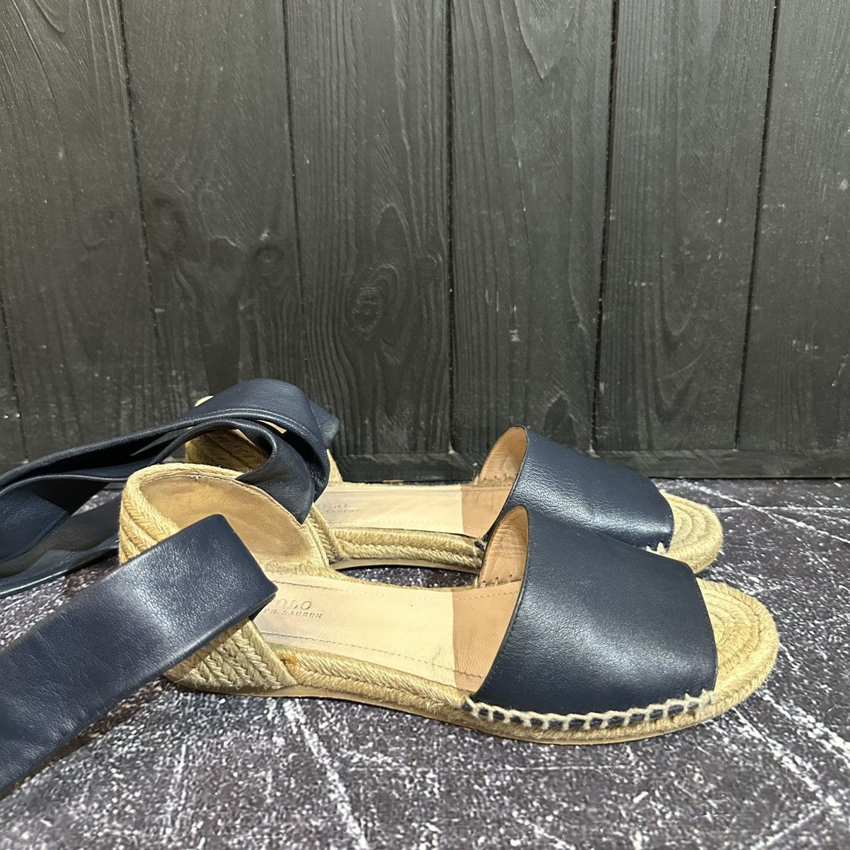 Polo Ralph Lauren POLO RALPH LAUREN - Women’s Leather Sandals Size 37 Size US 7 / IT 37 - 2 Thumbnail