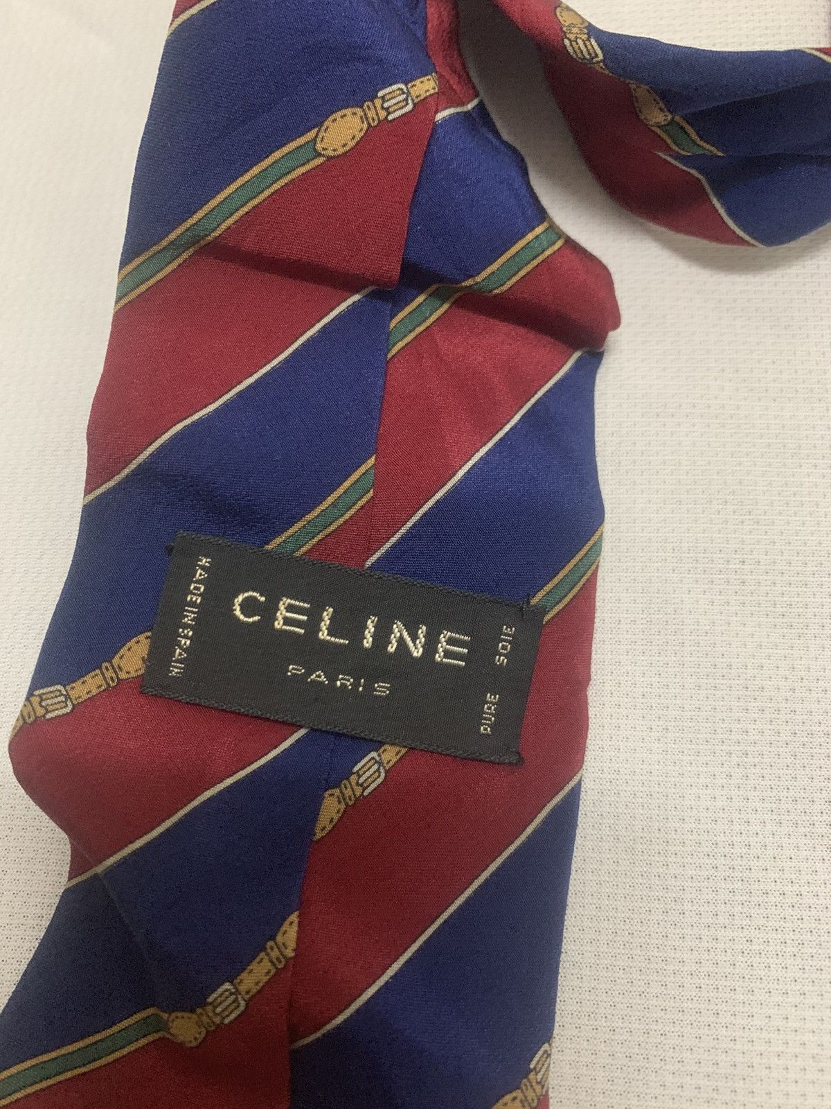 Celine Vintage Celine tie Size ONE SIZE - 5 Thumbnail