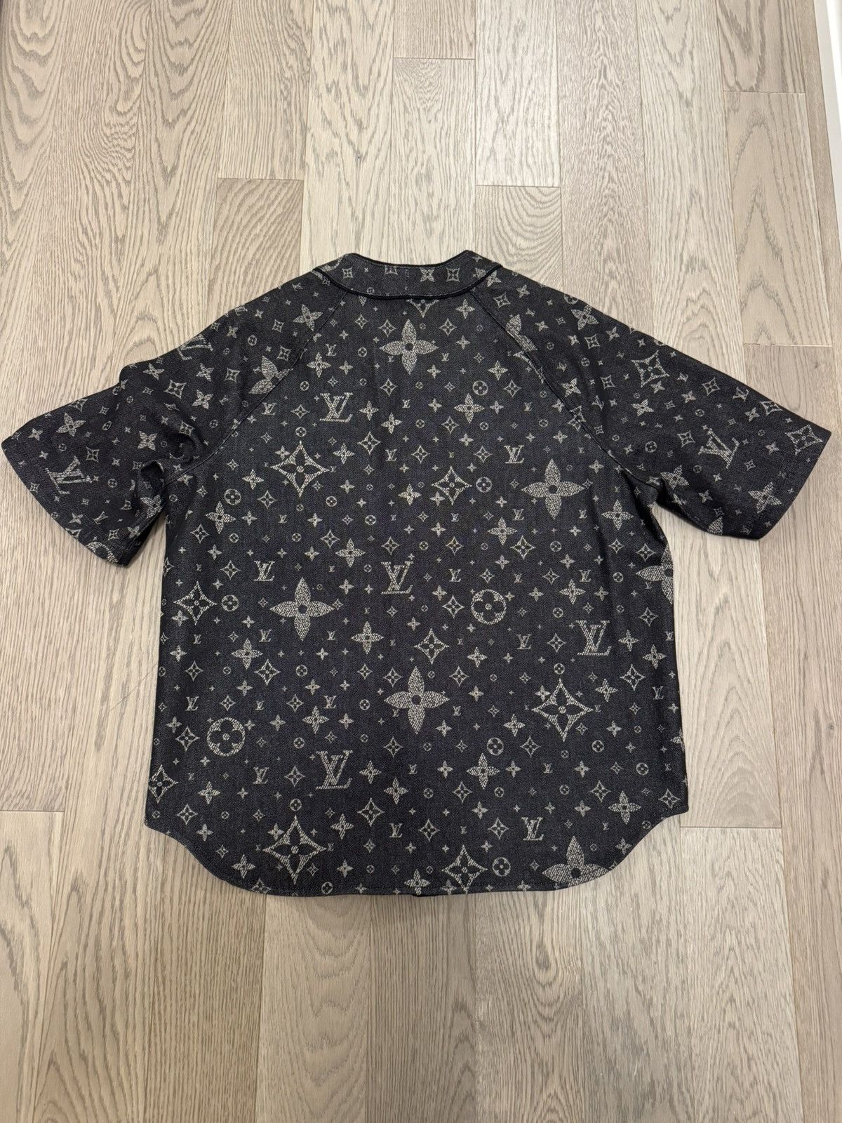 Louis Vuitton Louis Vuitton Denim Button Up Size US XL / EU 56 / 4 - 4 Thumbnail