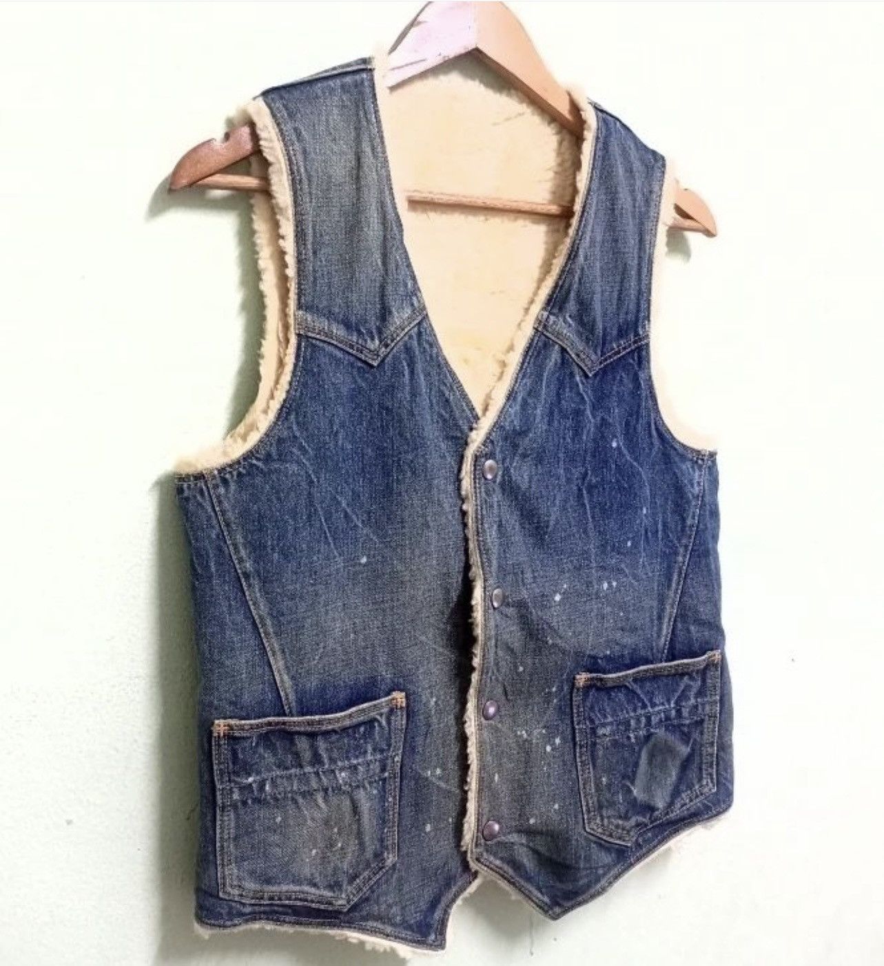 Designer × Japanese Brand Number (N)ine Denim Vest Size M / US 6-8 / IT 42-44 - 4 Thumbnail