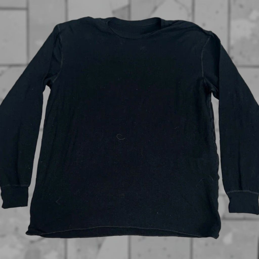 Vintage VINTAGE ColdPruf Black Longsleeve Baselayer Shirt Mens XLT Big & Tall Size US XL / EU 56 / 4 - 1 Thumbnail