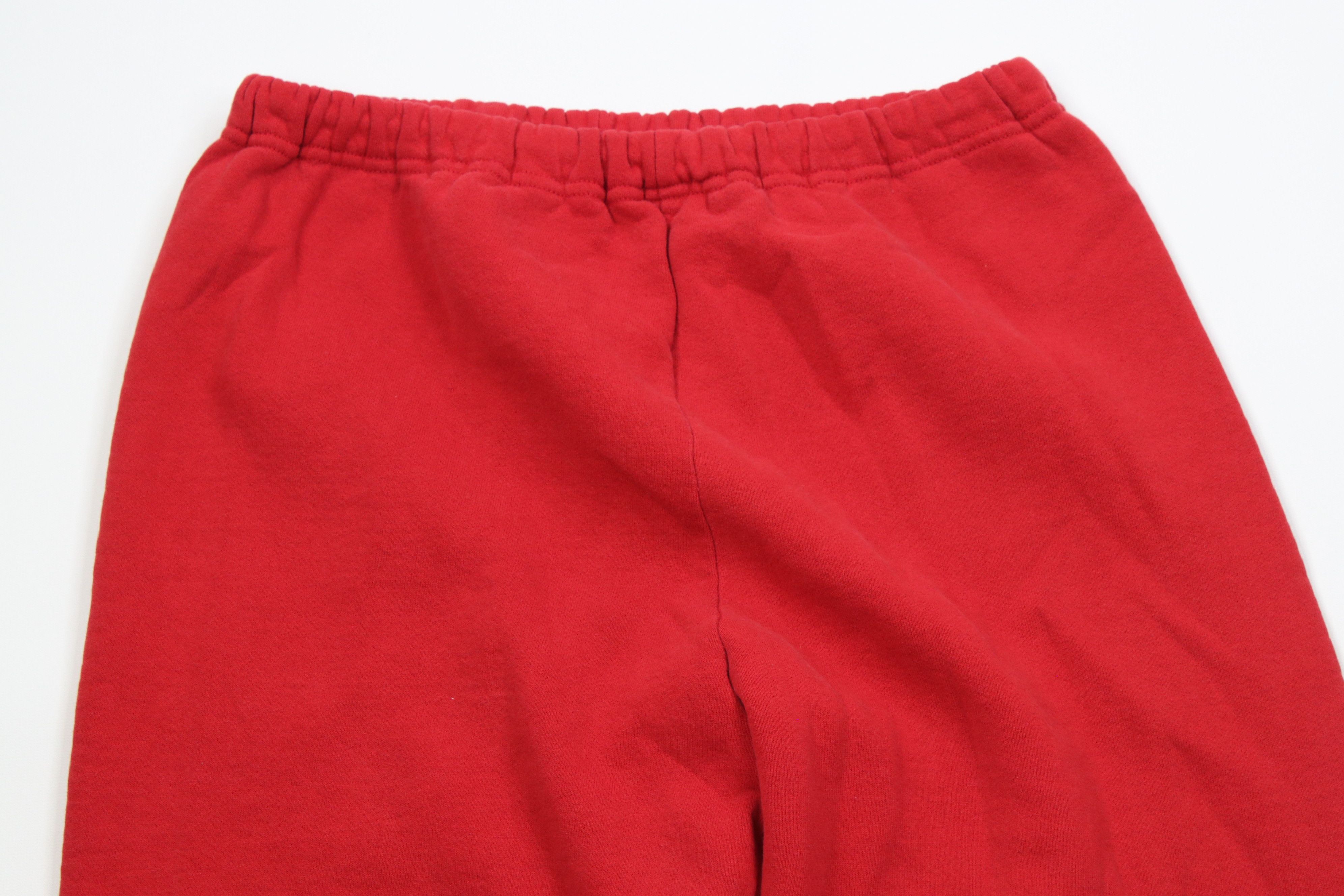 Russell Athletic Vintage 90s Russell Athletic Sweatpants Joggers Red USA Size US 36 / EU 52 - 2 Thumbnail
