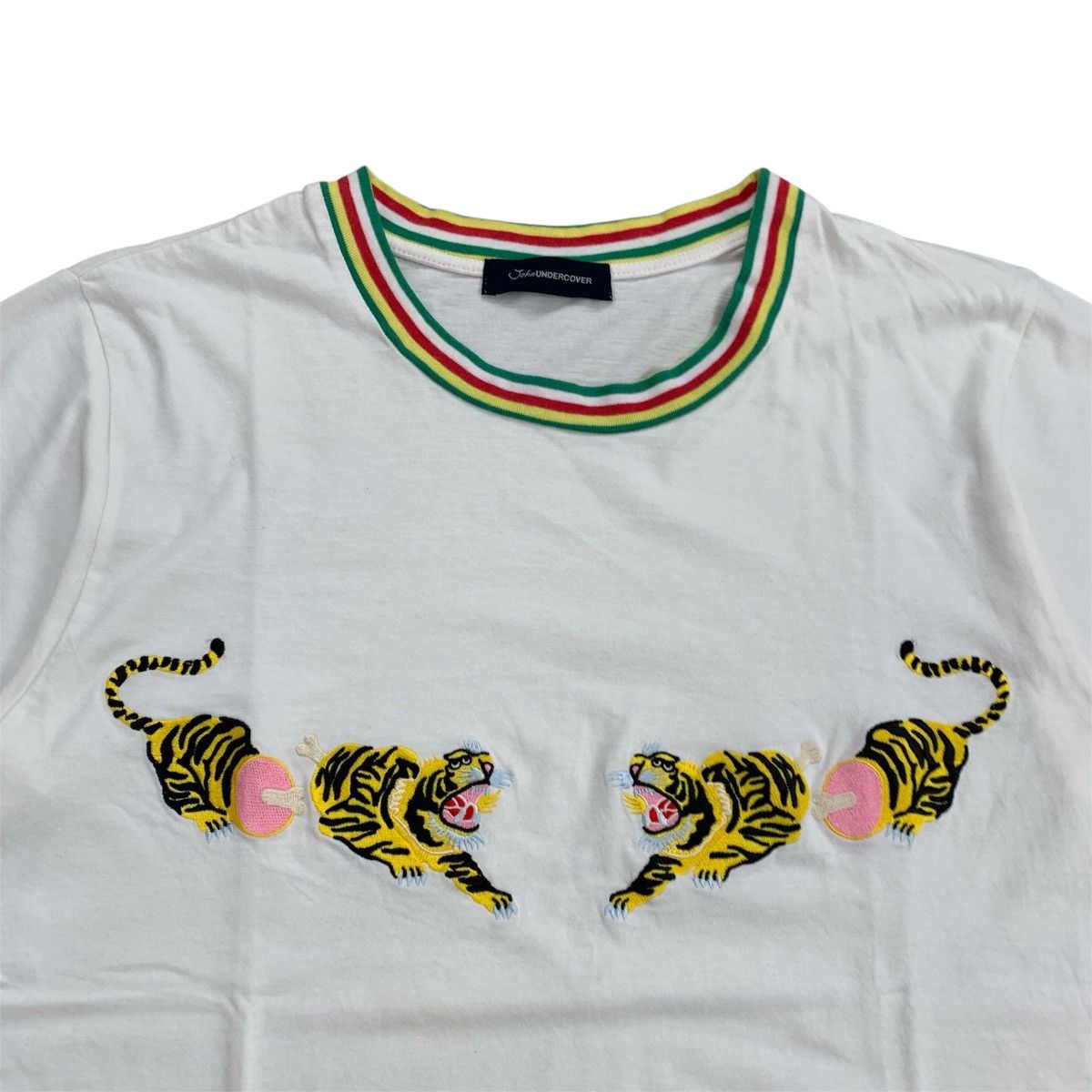 Undercover Rare John Undercover Tora Embroidery Tshirt Japanese Brand Size US M / EU 48-50 / 2 - 3 Thumbnail