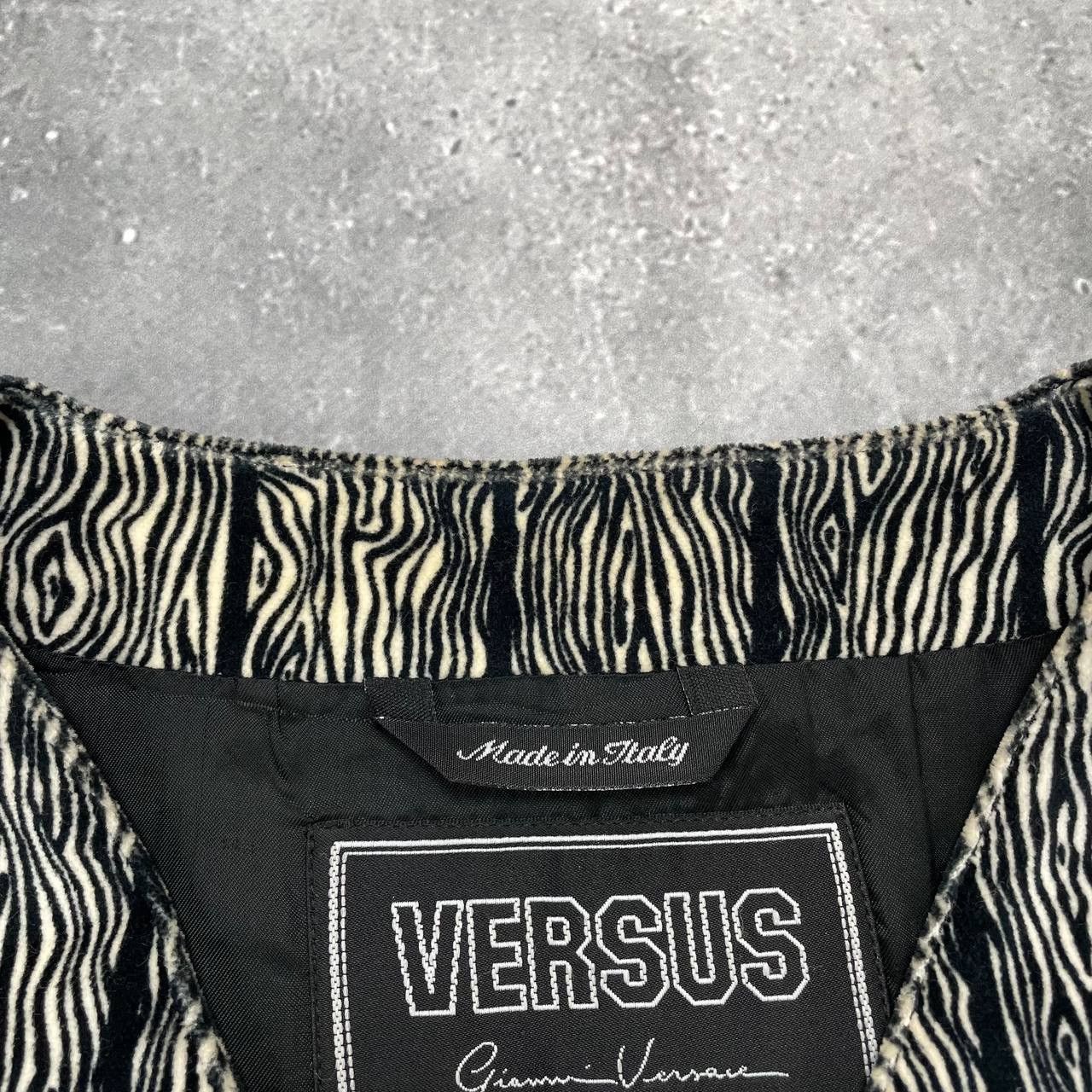 Versus Vintage 90s Versus Gianni Versace Viscose Blend Vest IT 36 Size 36S - 10 Thumbnail