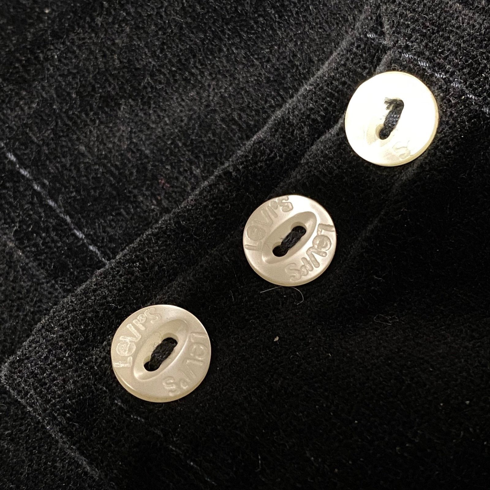 Levi's Levi’s NWT 90s black velvet ladies winter shirt, mint S & L Size S / US 4 / IT 40 - 6 Thumbnail