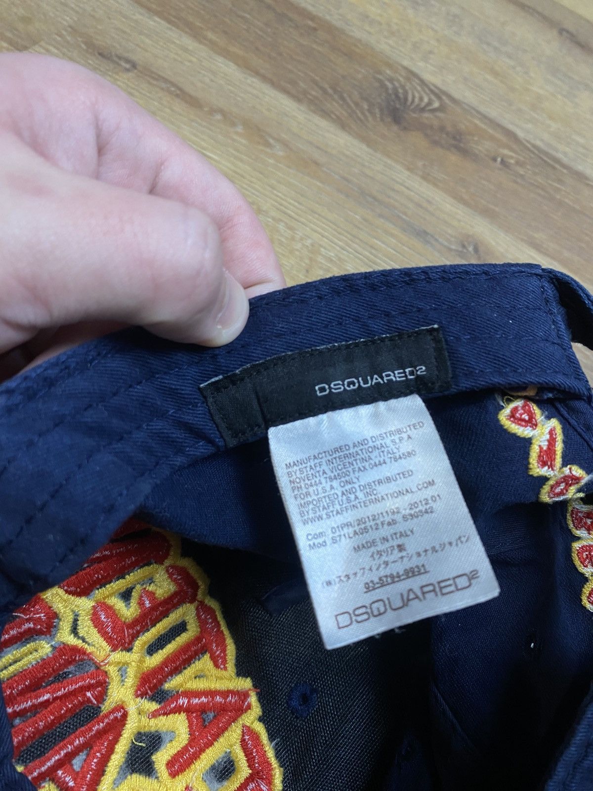 Dsquared2 Dsquared2 Cap Caten Band Size ONE SIZE - 6 Thumbnail
