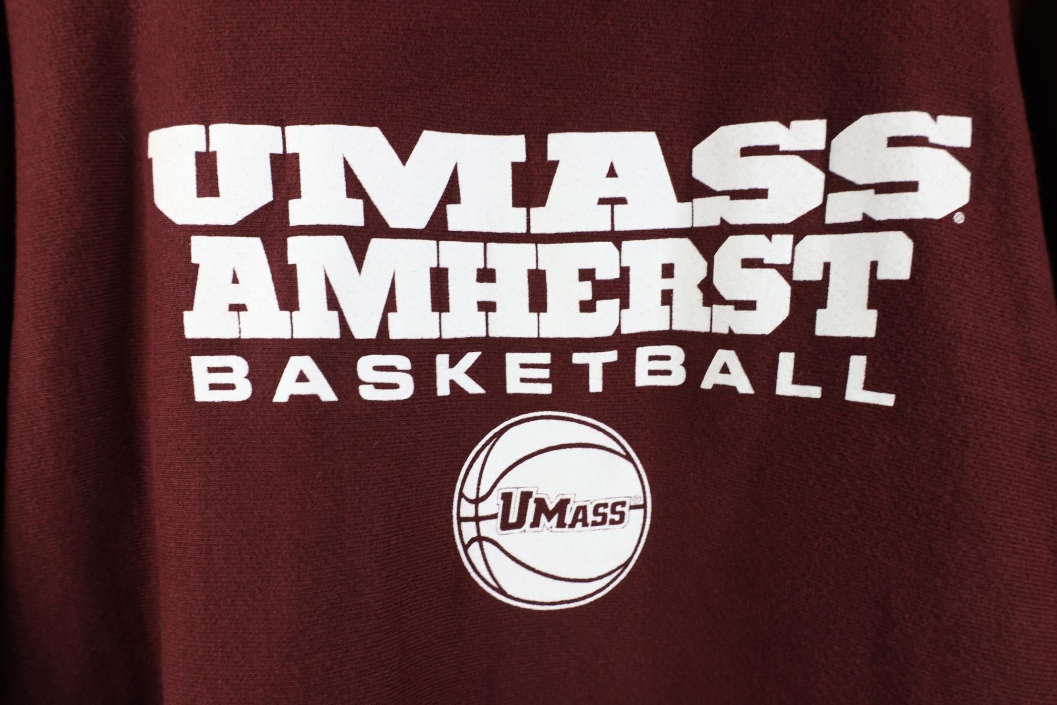 Champion Vintage 90s Champion Reverse Weave Amherst Basketball Hoodie Size US L / EU 52-54 / 3 - 5 Thumbnail