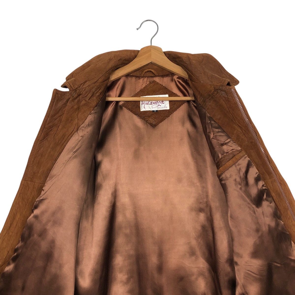 Japanese Brand × Vintage 📌Vintage Genuine Biker Leather Jacket Milanoga Issey Miyake Size US S / EU 44-46 / 1 - 15 Thumbnail