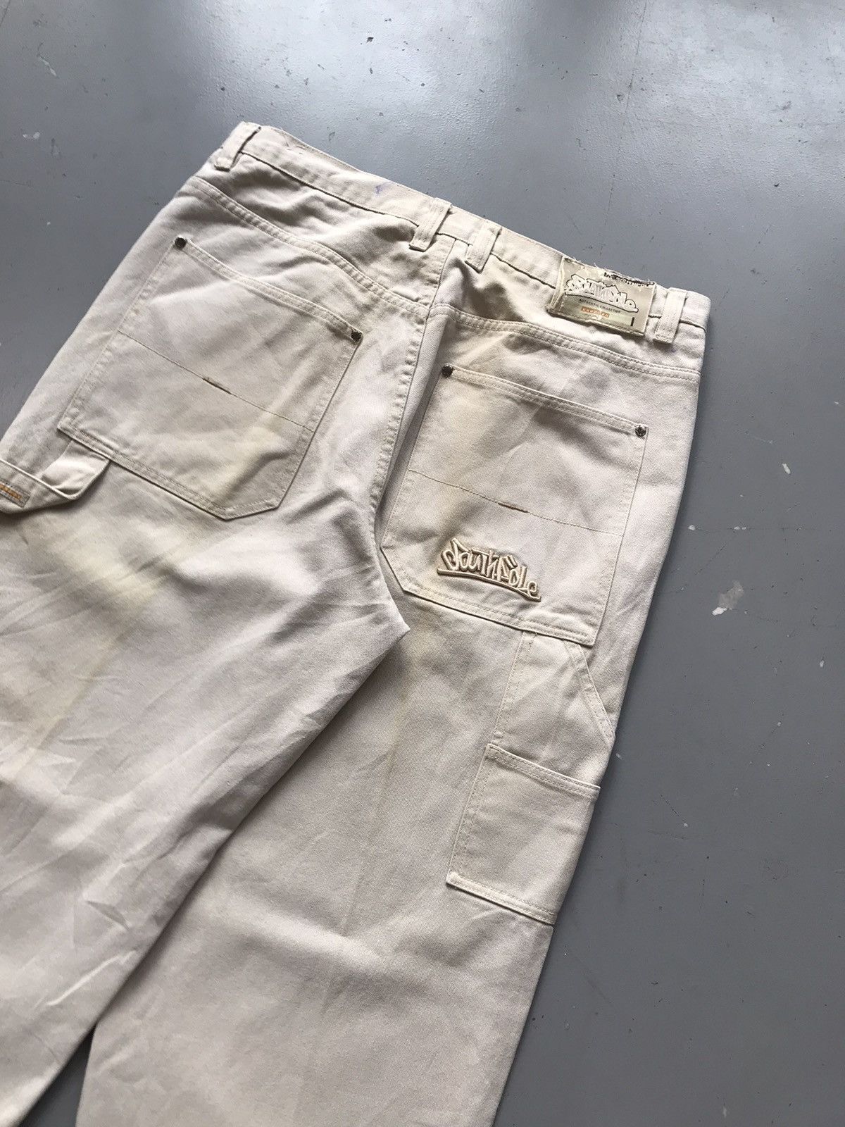 Southpole × Vintage Vintage Southpole brown yellow tab baggy fit denim Size US 38 / EU 54 - 11 Thumbnail