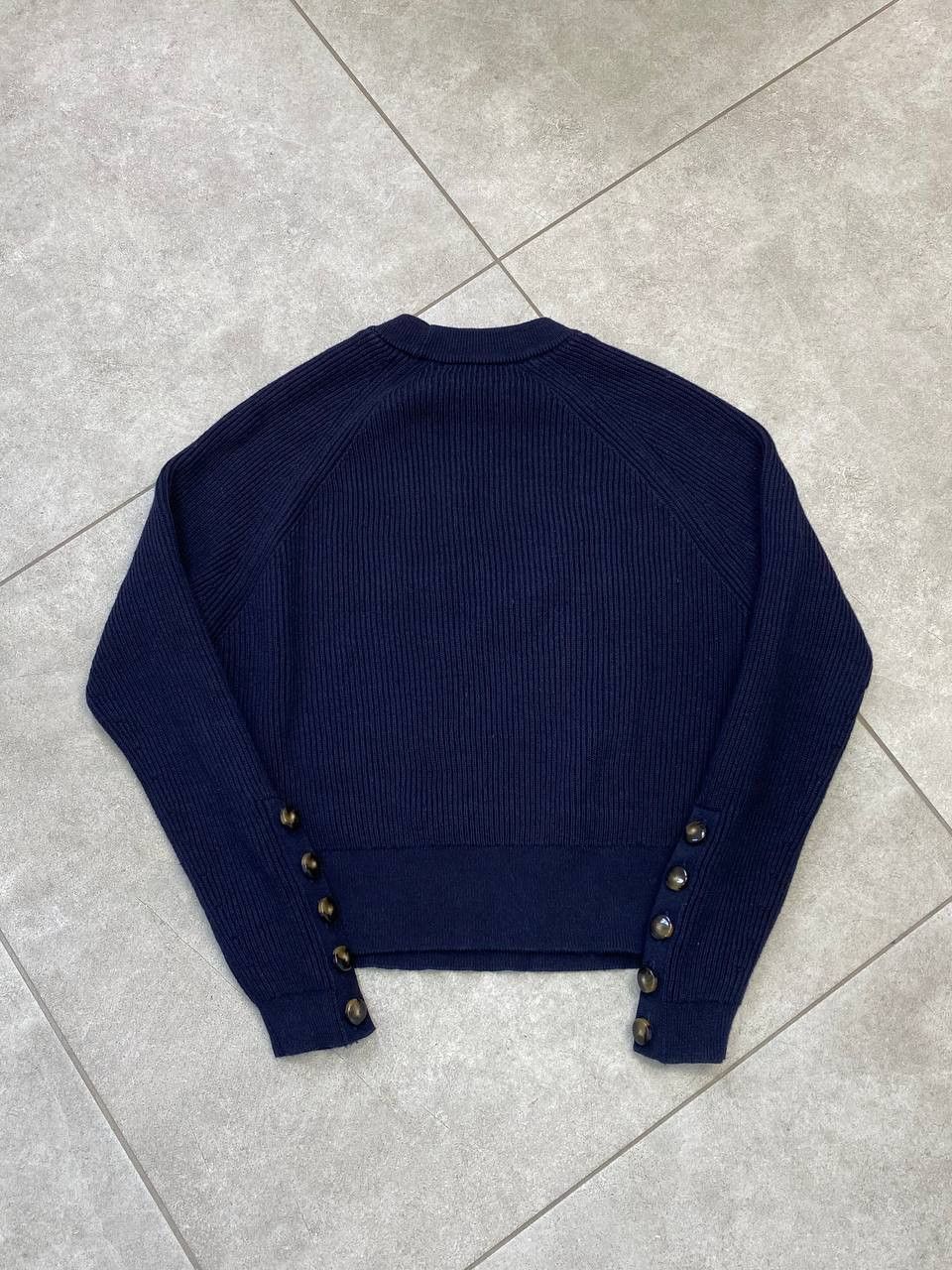 Sezane Sezane Knit Ribbed Sami Jumper Sweater Size XS / US 0-2 / IT 36-38 - 4 Thumbnail