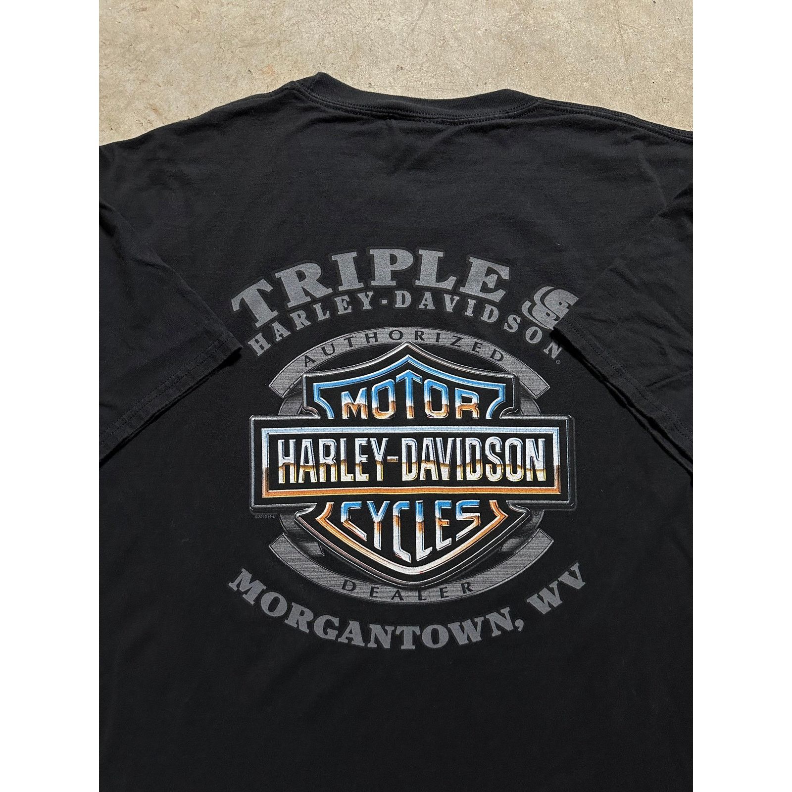 Harley Davidson × Vintage Vintage Harley Davidson My Ride Started Graphic T Shirt XL Size US XL / EU 56 / 4 - 4 Thumbnail
