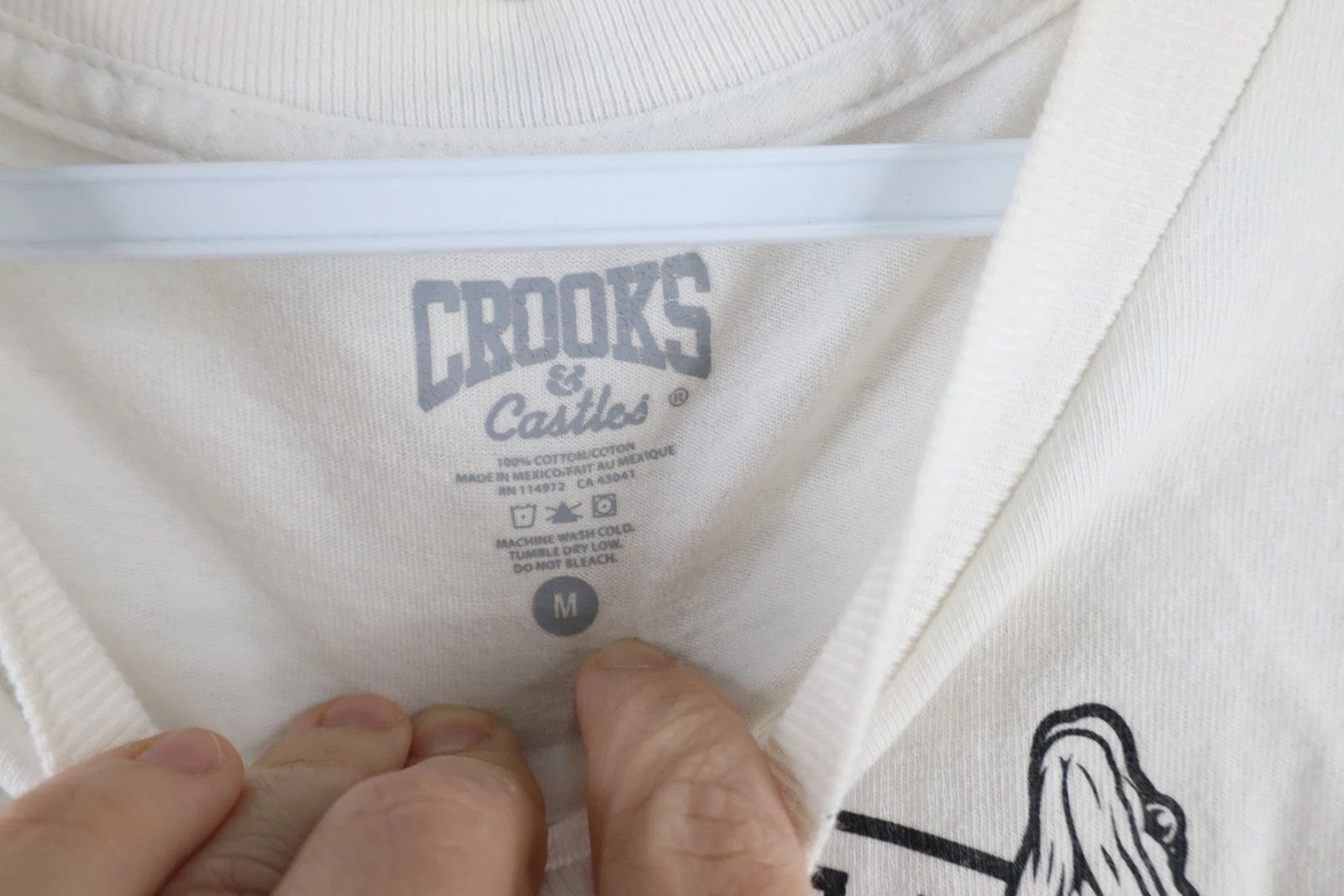 Crooks & Castles Crooks and Castles Spell Out Medusa Head T-Shirt Size US M / EU 48-50 / 2 - 11 Thumbnail