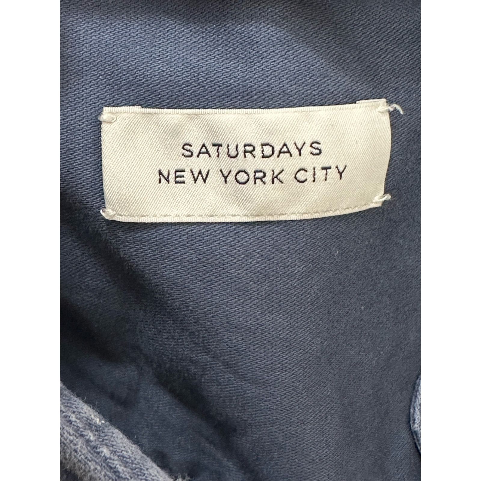 Saturdays NYC Saturday New York City blue buttoned shirt size Small Size US S / EU 44-46 / 1 - 3 Thumbnail