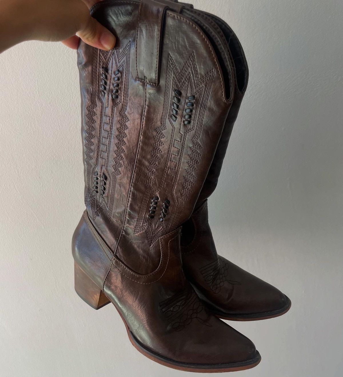 Vintage Vintage cowboy boots Size US 6 / IT 36 - 3 Thumbnail