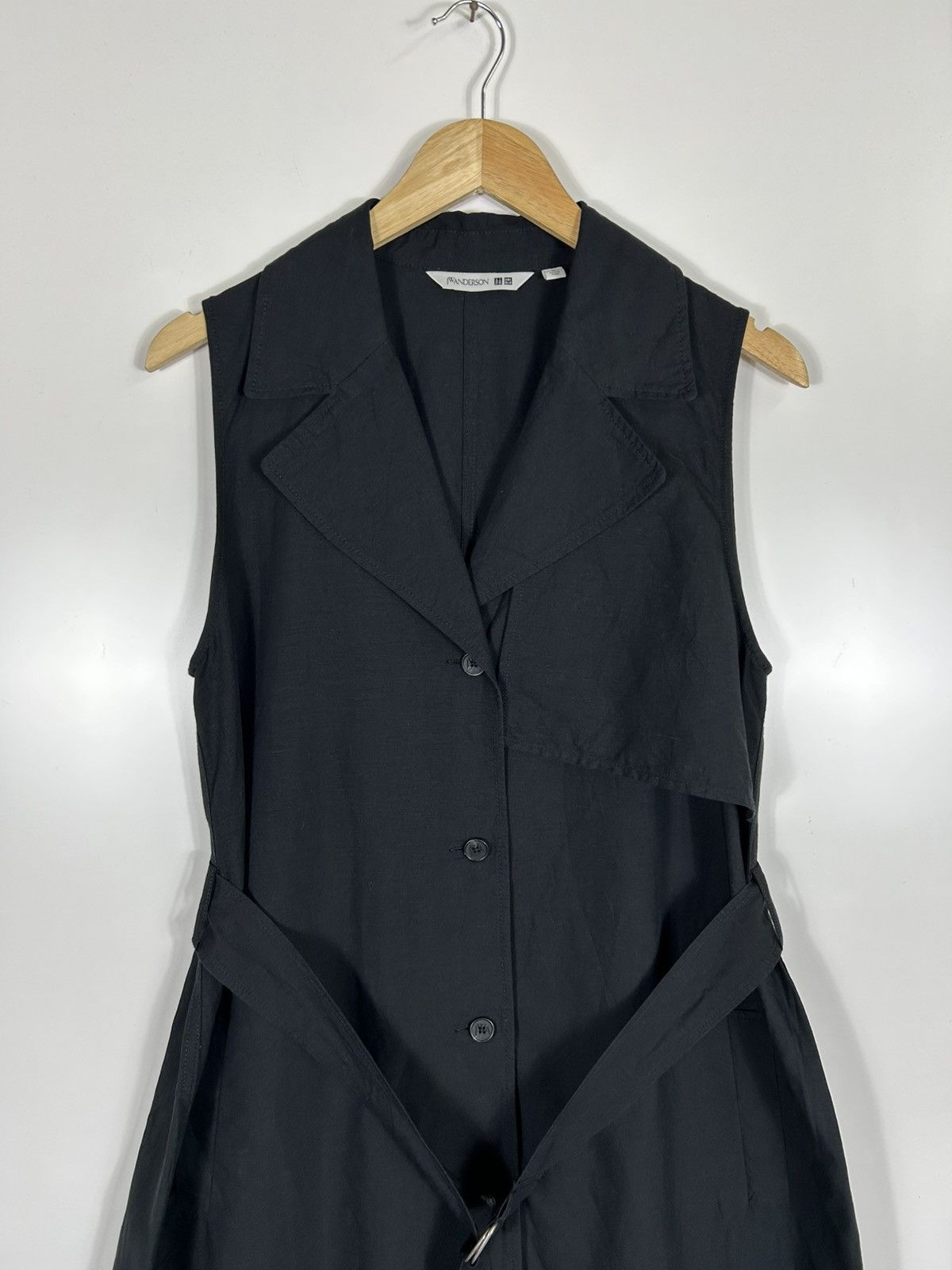 JW Anderson × Japanese Brand × Uniqlo 🔥JW.Anderson Uniqlo Button Sleeveless Maxi Dresses Size L / US 10 / IT 46 - 5 Thumbnail