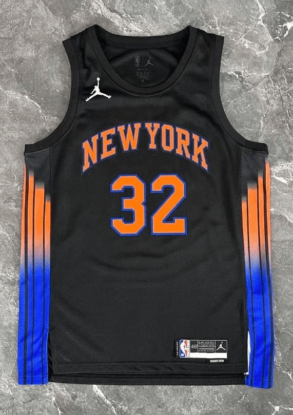 NBA 26 New York Knicks #32 Karl-Anthony Towns Jersey Size US M / EU 48-50 / 2 - 2 Thumbnail