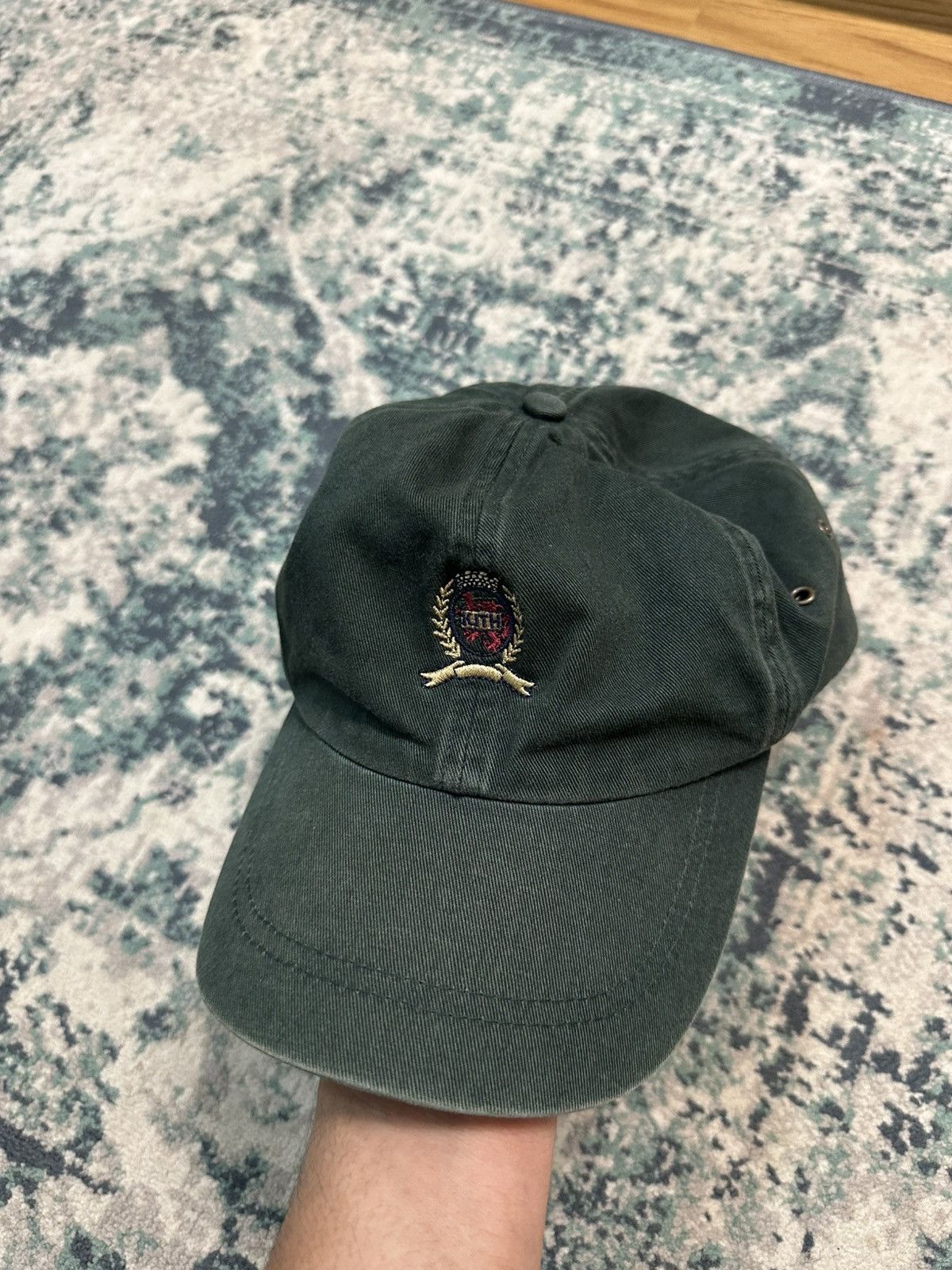 Kith × Tommy Hilfiger Kith X Tommy Hilfiger FW18 Lookbook Green Hat Size ONE SIZE - 7 Thumbnail