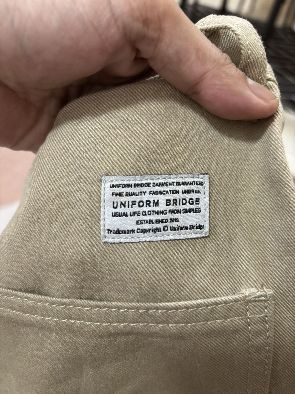 Uniform Bridge UNIFORM BRIDGE FATIGUE BAKER PANTS Size US 30 / EU 46 - 6 Thumbnail