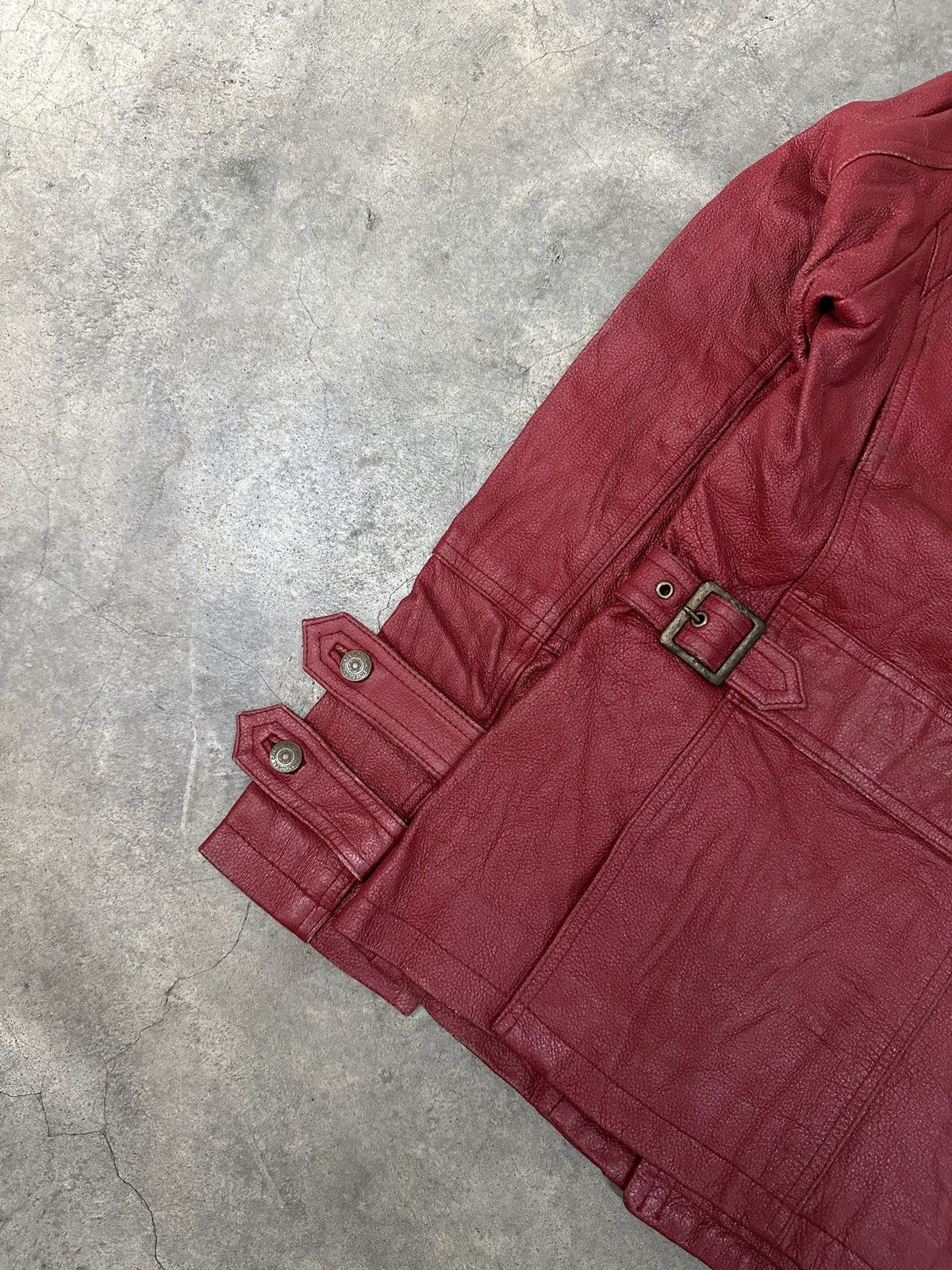 Japanese Brand × Tornado Mart 🔥RARE🔥 Vintage Tornado Mart Leather Jacket Size US S / EU 44-46 / 1 - 18 Thumbnail