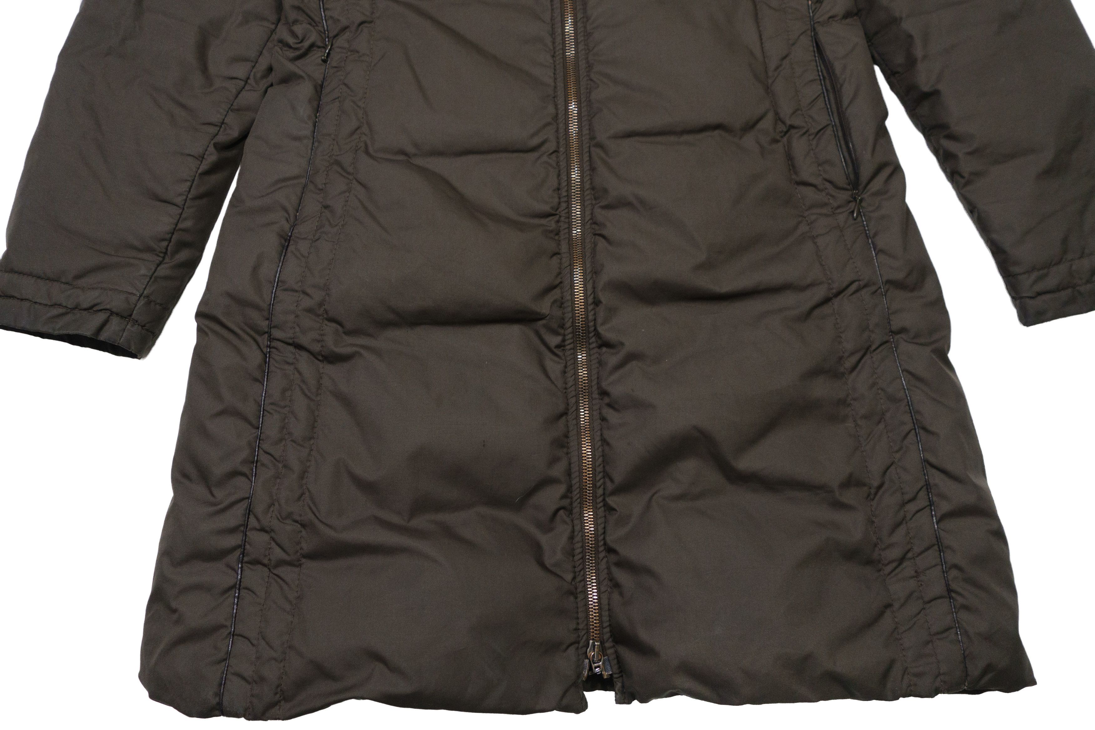 Moncler 00s Long Down Coat High Fur Collar Vintage Size M / US 6-8 / IT 42-44 - 5 Thumbnail