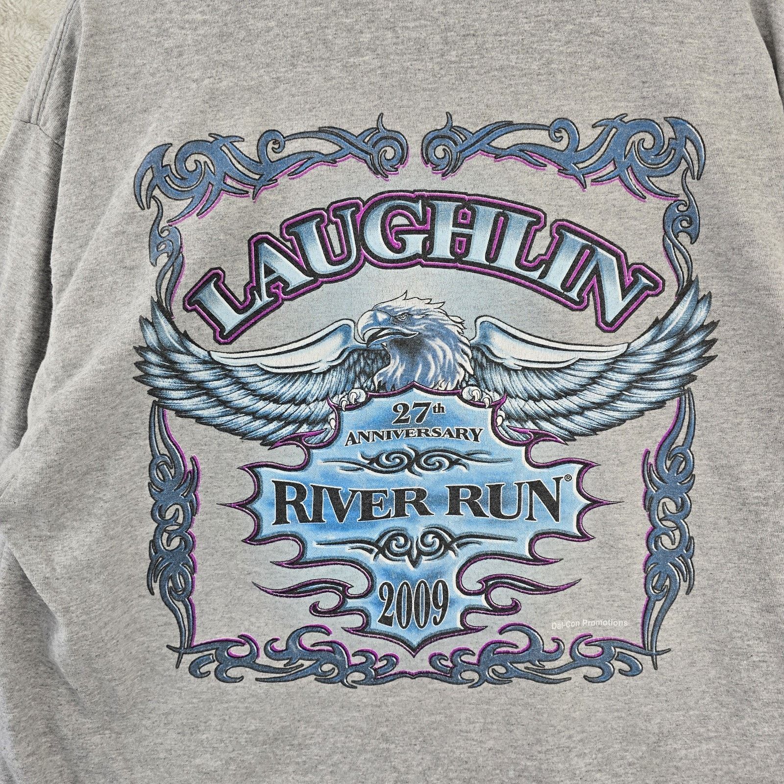 Other Laughlin River Run Shirt XL Biker Long Sleeve Eagle Y2K Size US XL / EU 56 / 4 - 10 Thumbnail