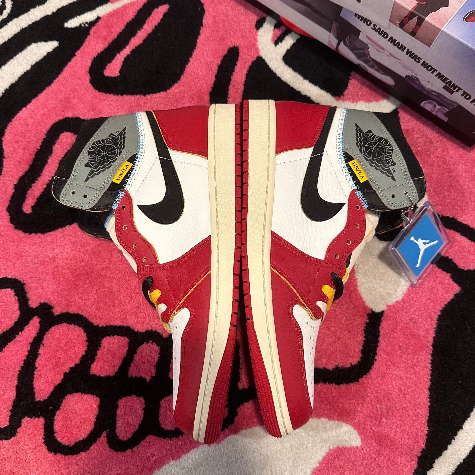 Jordan Brand × Nike Jordan 1 Retro High OG SP Union LA Chicago Shadow Size US 11.5 / EU 44-45 - 4 Thumbnail