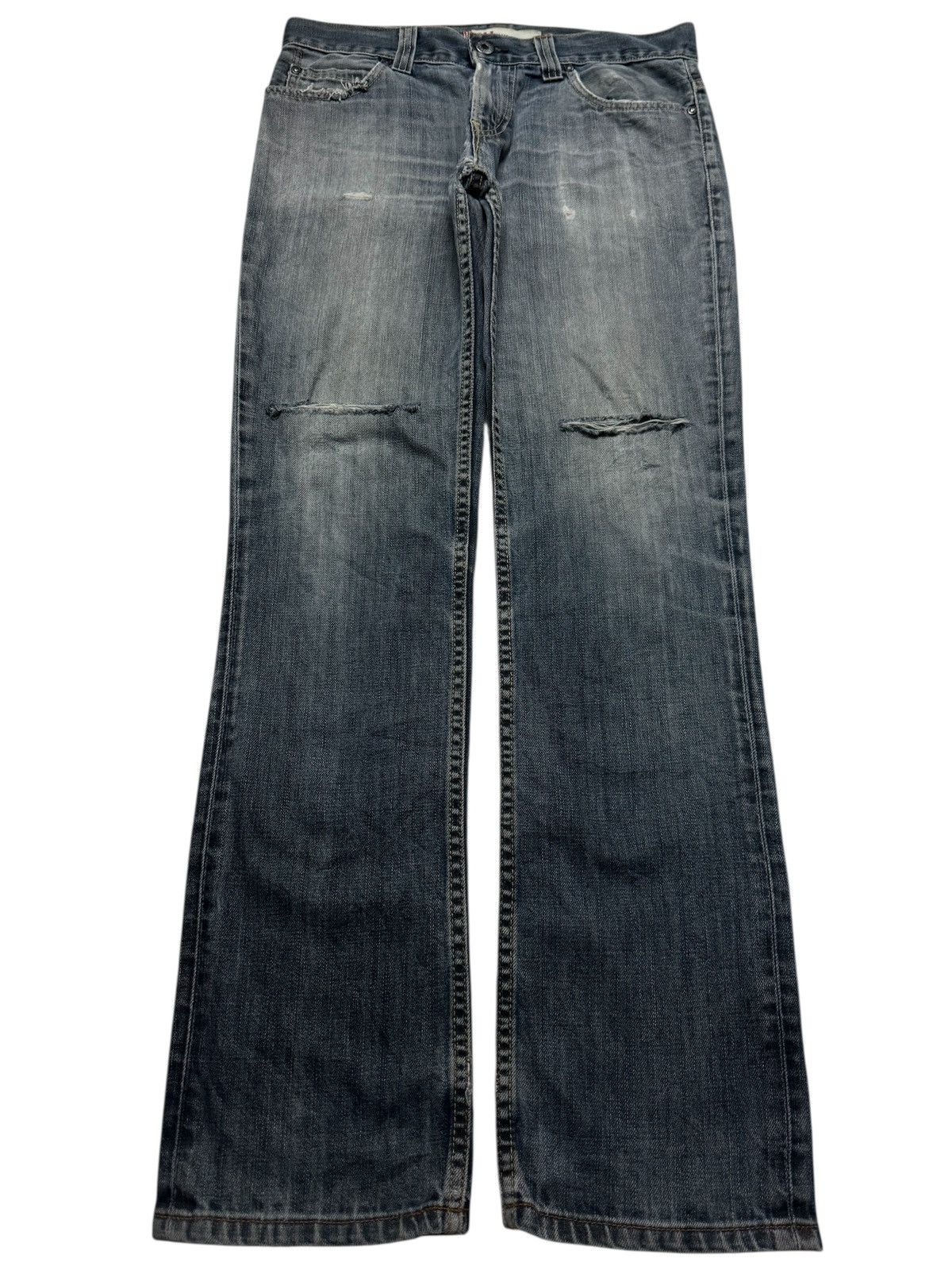 Levi's LEVI'S 511 SLIM VINTAGE Y2K GRUNGE THRASHED RARE Size US 33 - 1 Thumbnail