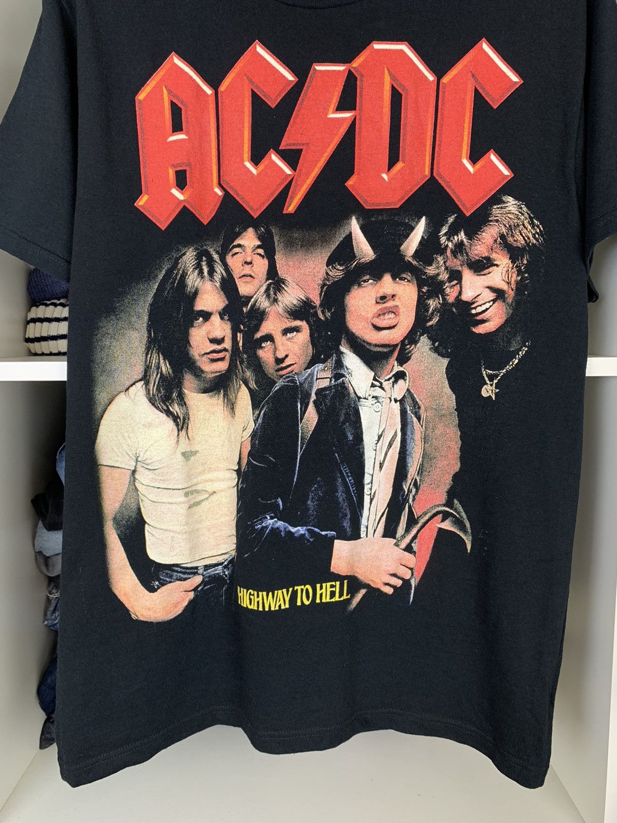 Band Tees Vintage AC DC Highway To Hell T-Shirt Size US M / EU 48-50 / 2 - 18 Thumbnail