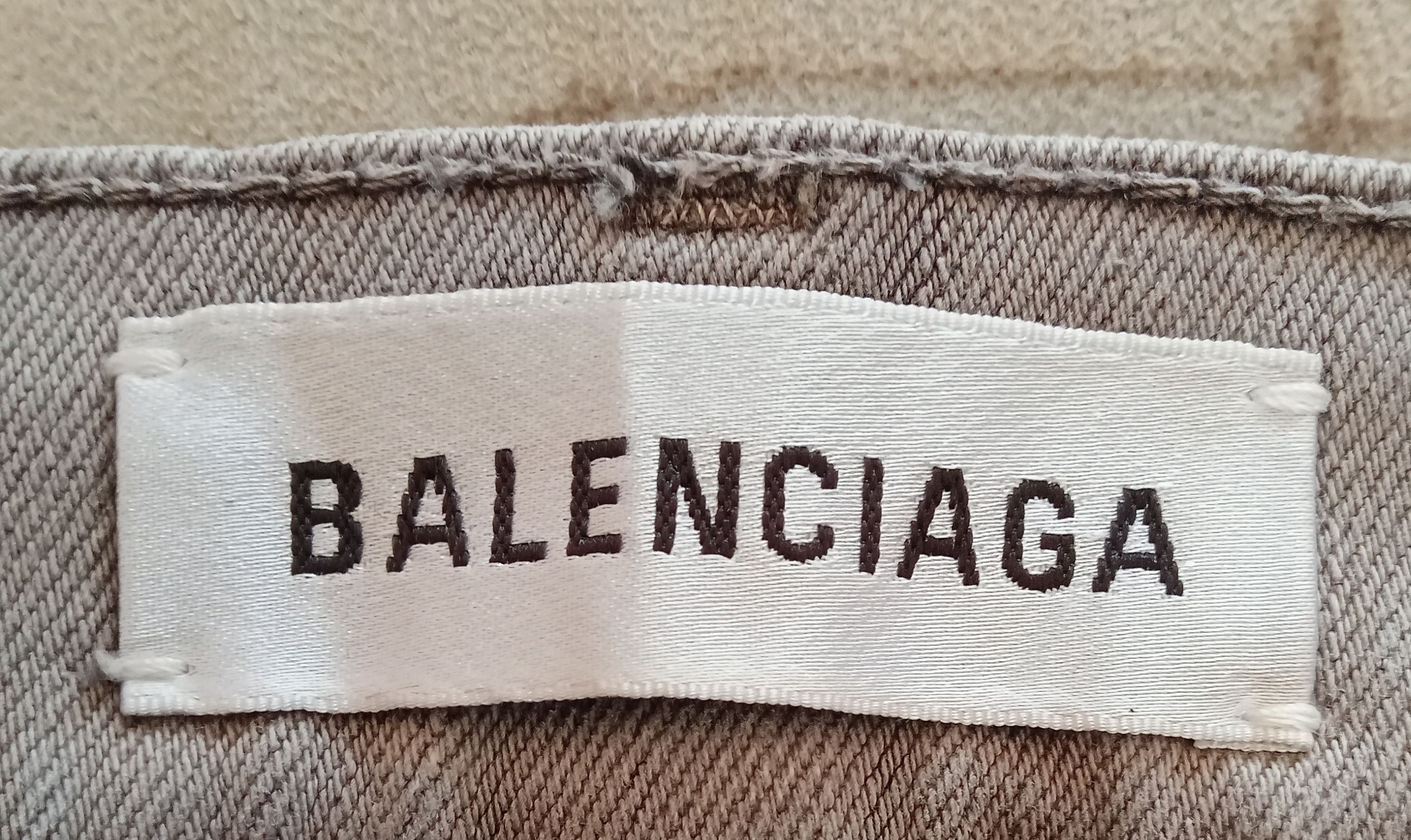 Balenciaga Balenciaga Slim Fit Jeans Size 29" - 3 Thumbnail