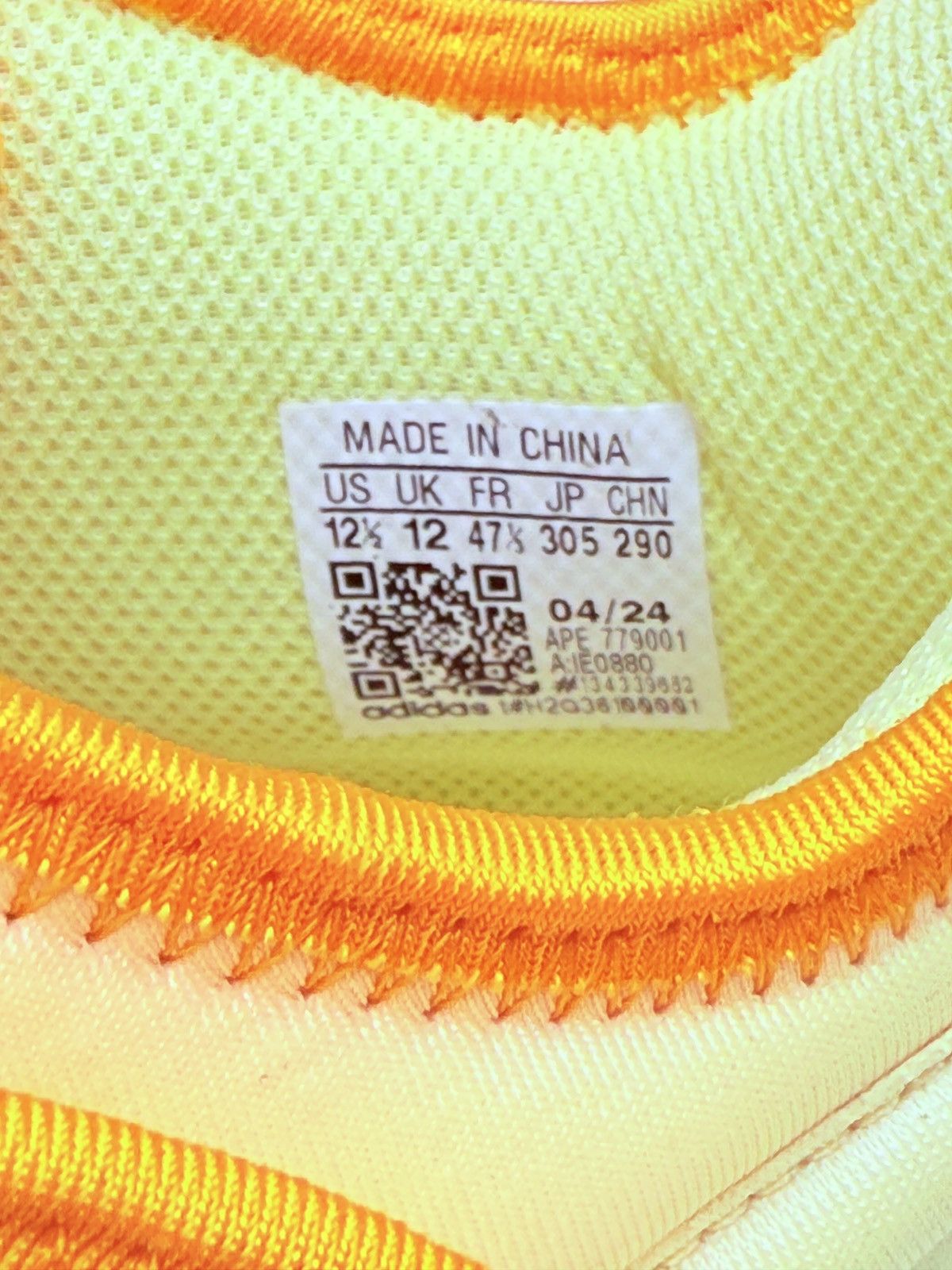 Adidas Adidas BYW Select PE Miami Hurricanes Men Sz 12.5 IE0880 Size US 12.5 / EU 45-46 - 6 Thumbnail
