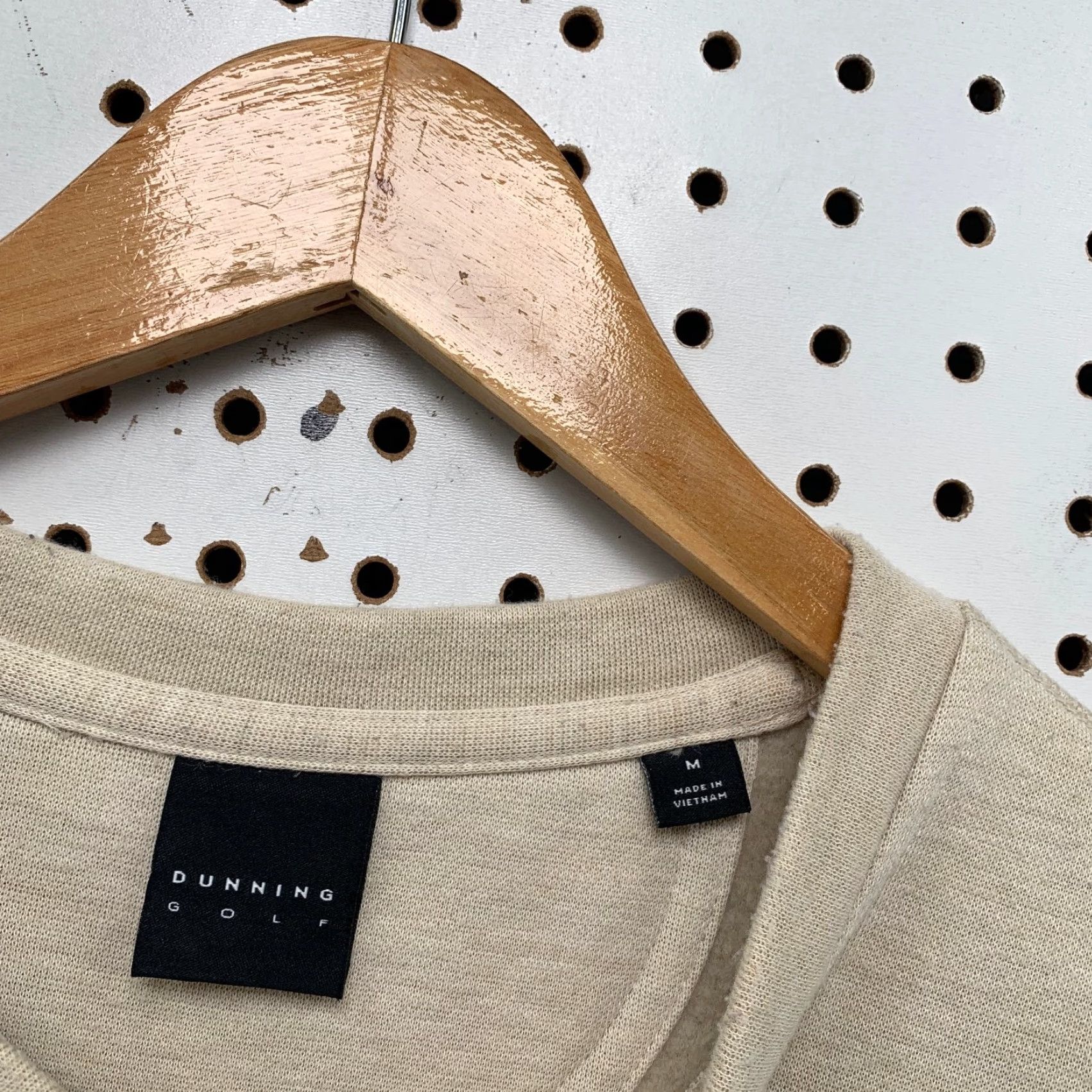 Vintage Dunning Mens Sweater Wool Polyester Blend Crewneck Beige Casual Casual Size US M / EU 48-50 / 2 - 3 Thumbnail
